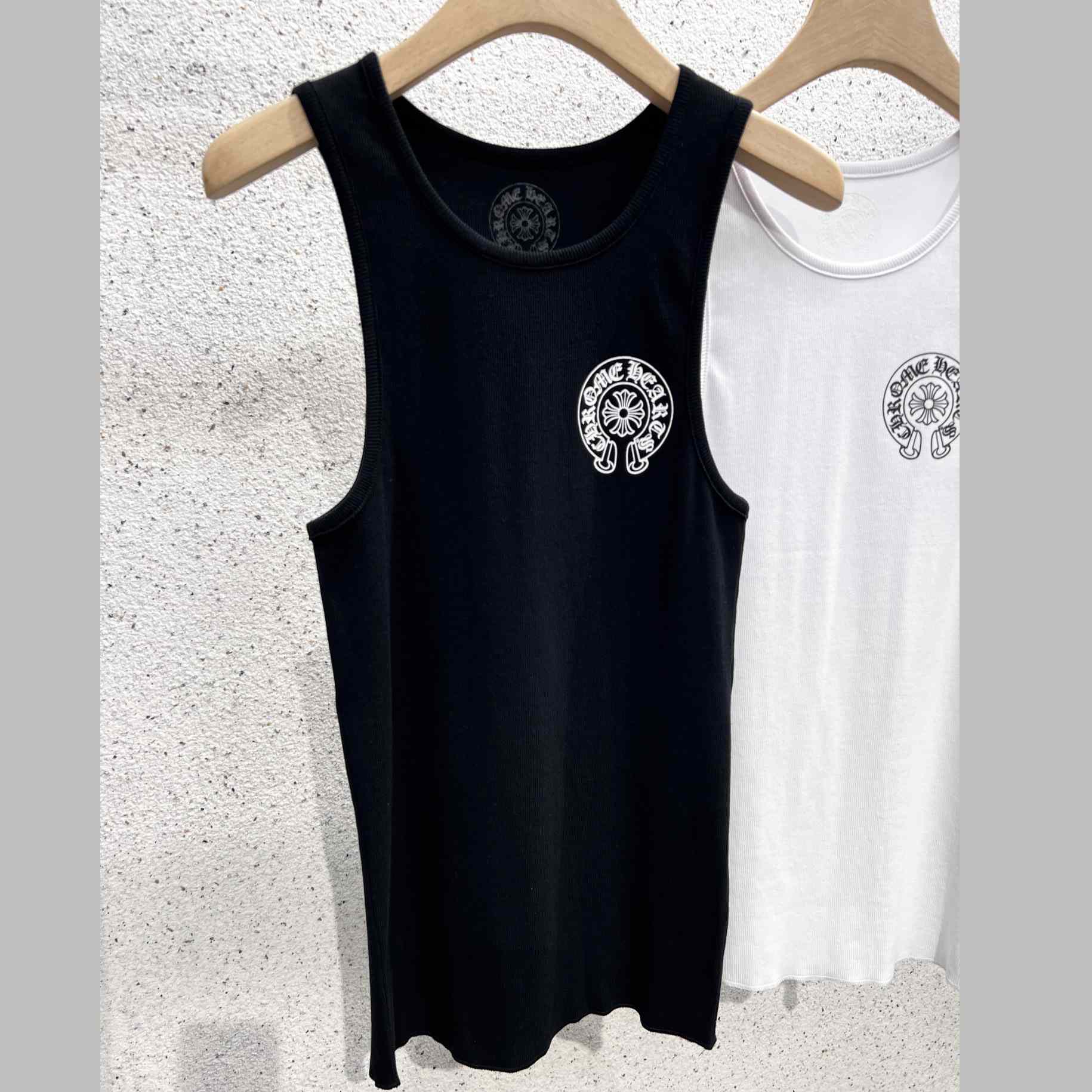 Chrome Hearts Cross Tank Top - DesignerGu
