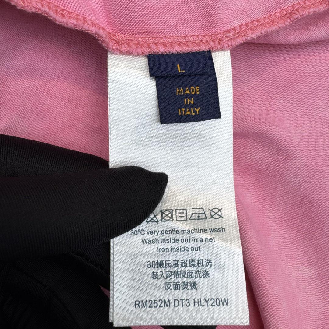 Louis Vuitton Washed Ribbed T-Shirt   1AHWA0 - DesignerGu