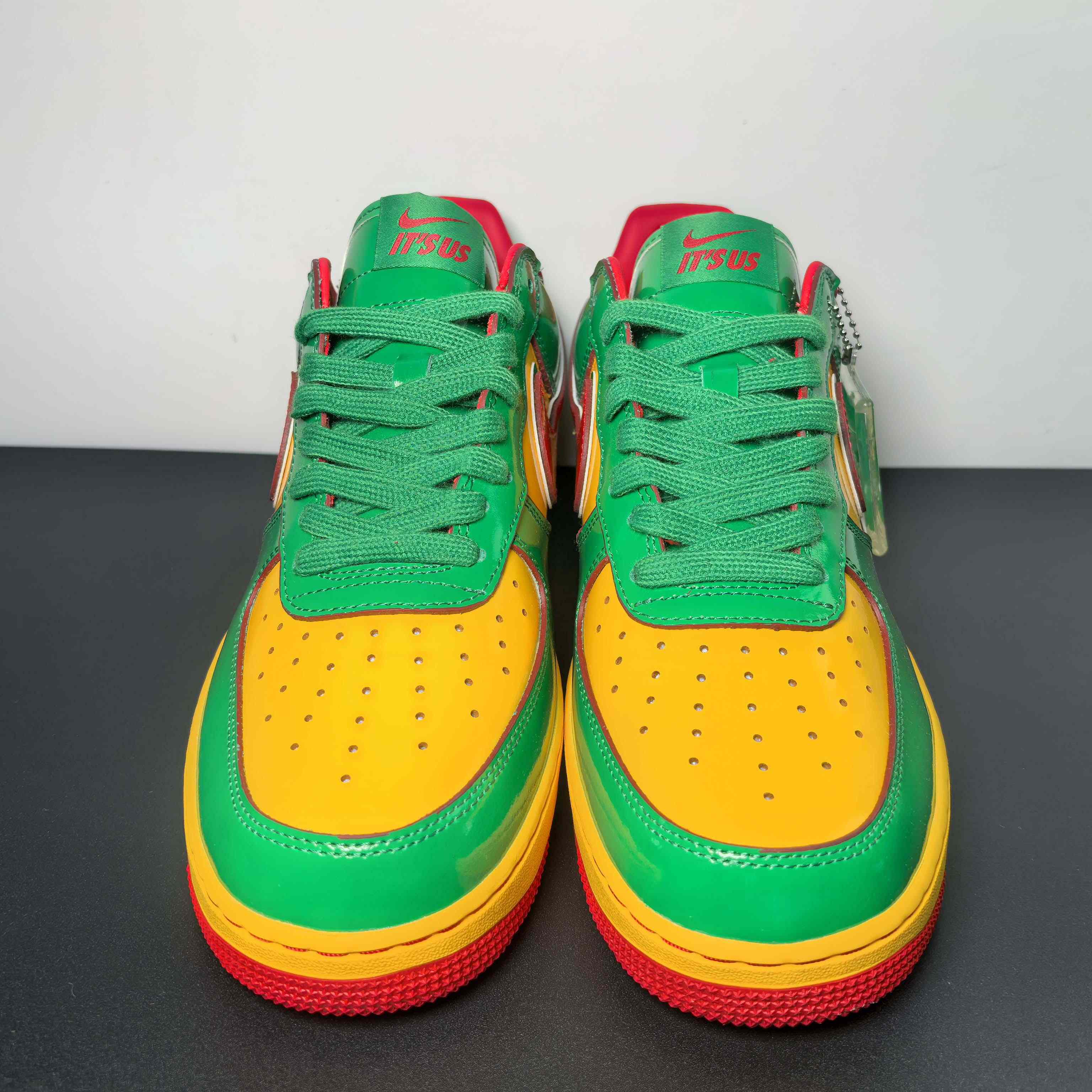 Lil Yachty x Nike Air Force 1 Low Lucky Green   IH4383-300 - DesignerGu