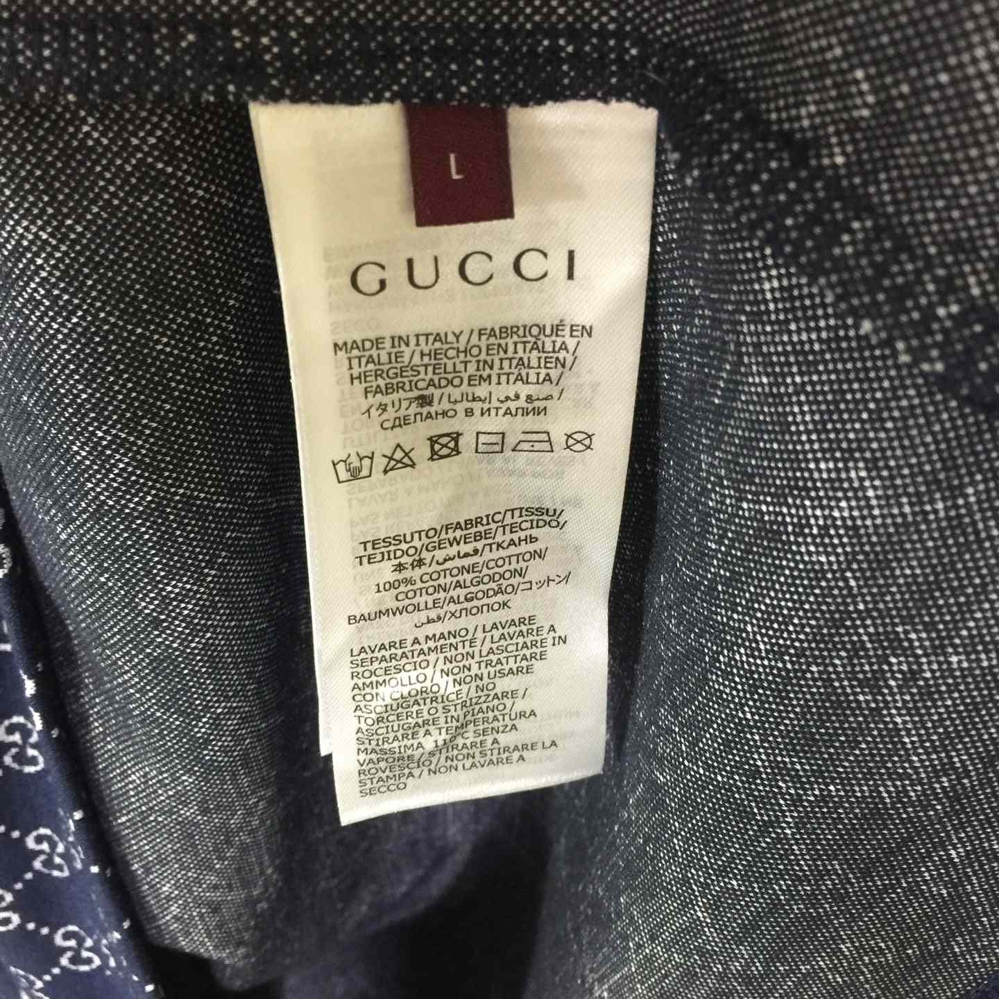 Gucci GG Cotton Jersey Jacquard Polo Shirt - DesignerGu