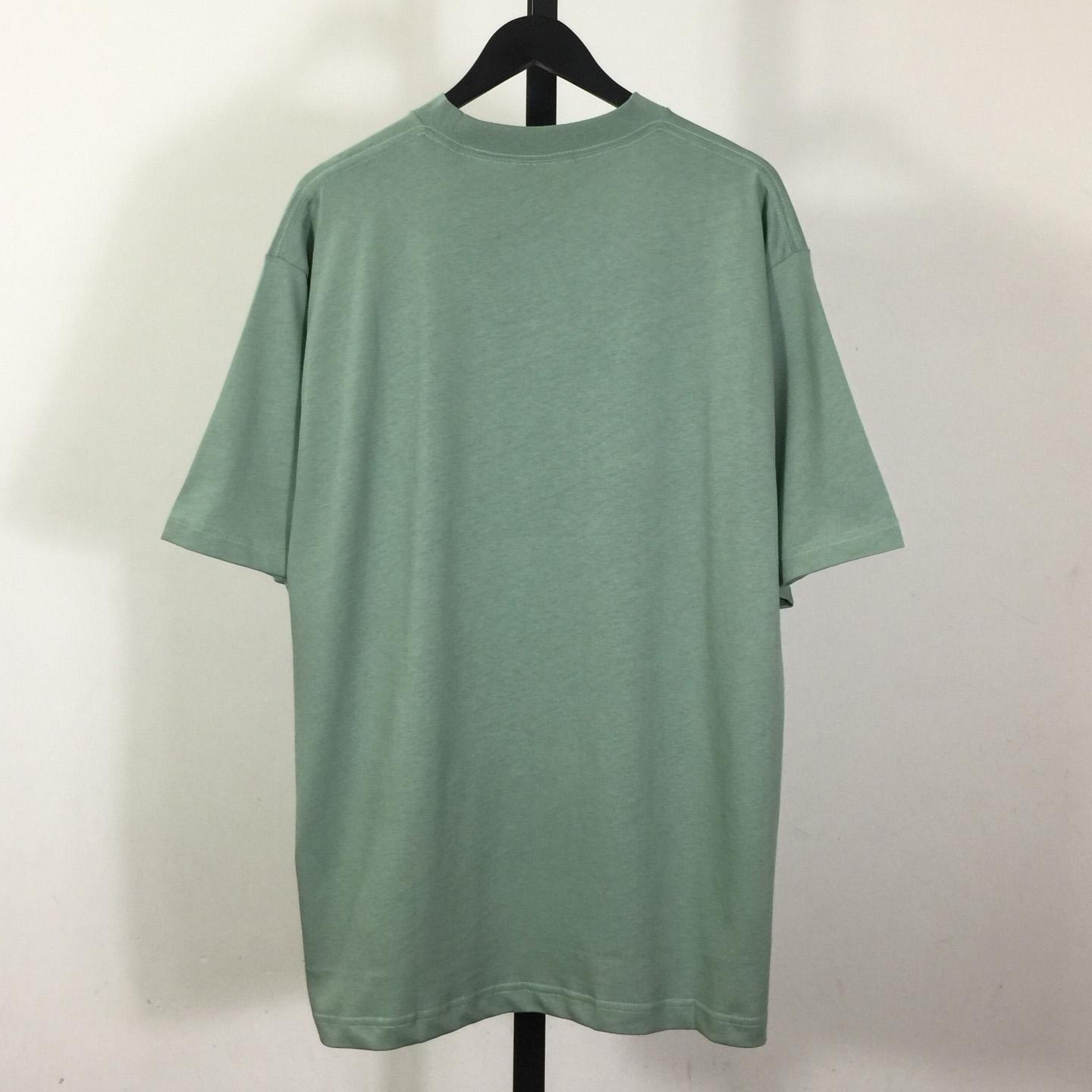 Balenciaga BB Logo Cotton T-Shirt Medium Fit - DesignerGu