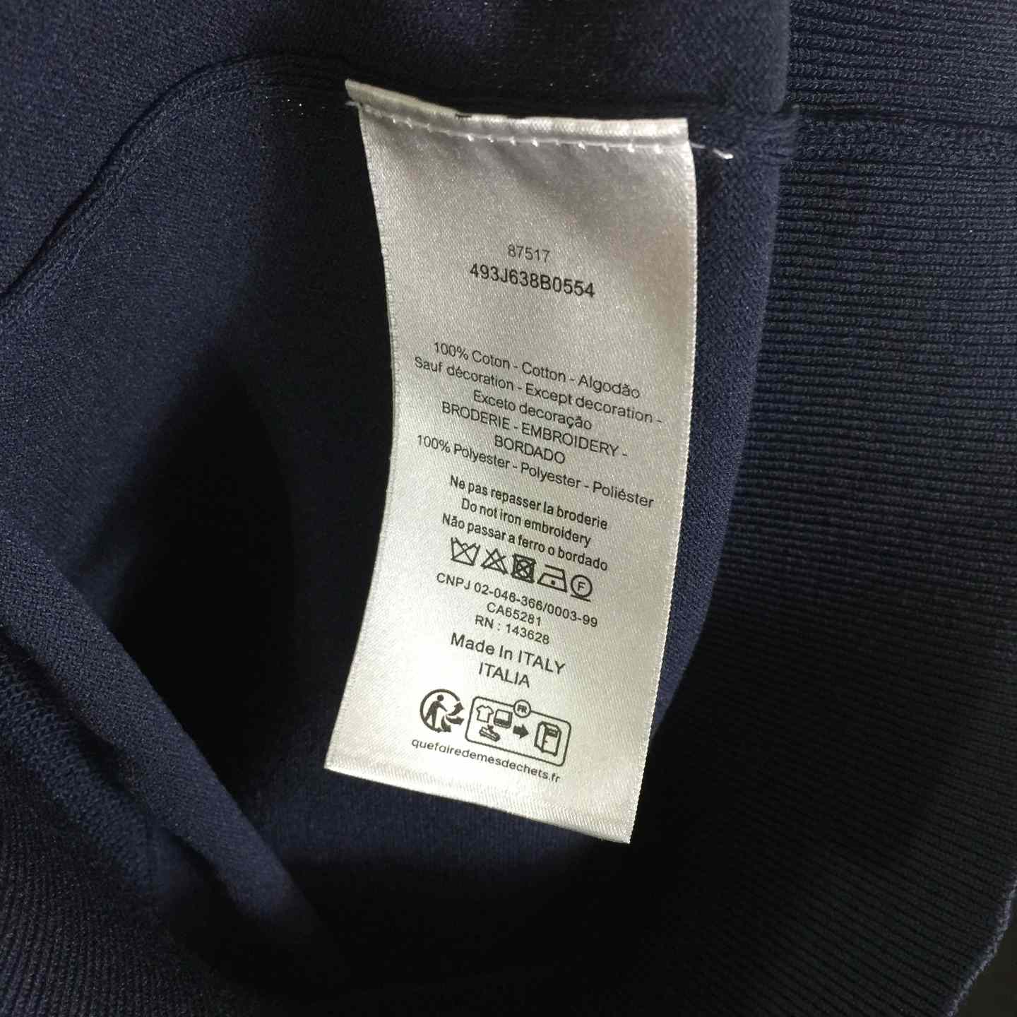 Dior CD Diamond Short-Sleeved Sweater  - DesignerGu