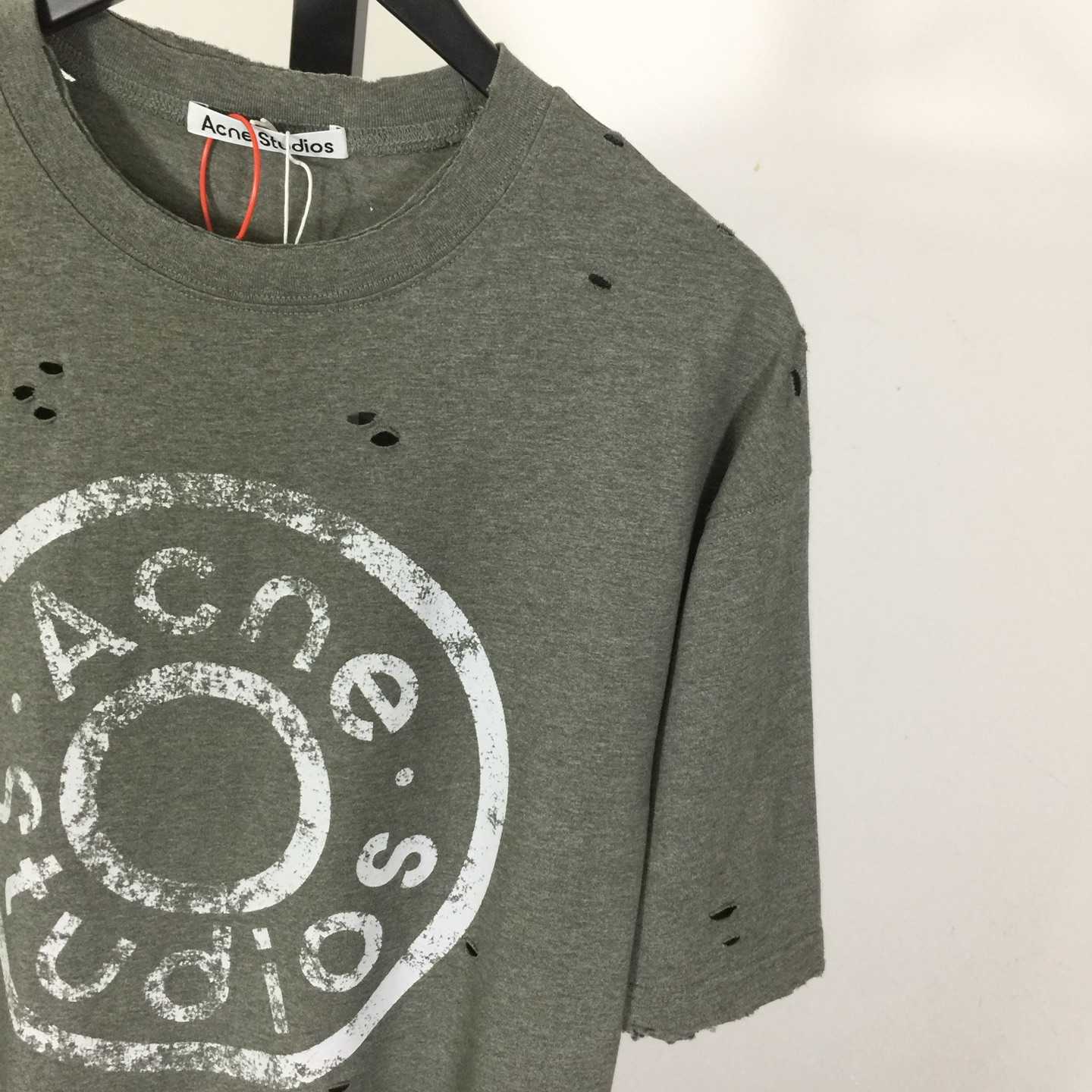 Acne Studios Relaxed Fit Logo T-shirt - DesignerGu