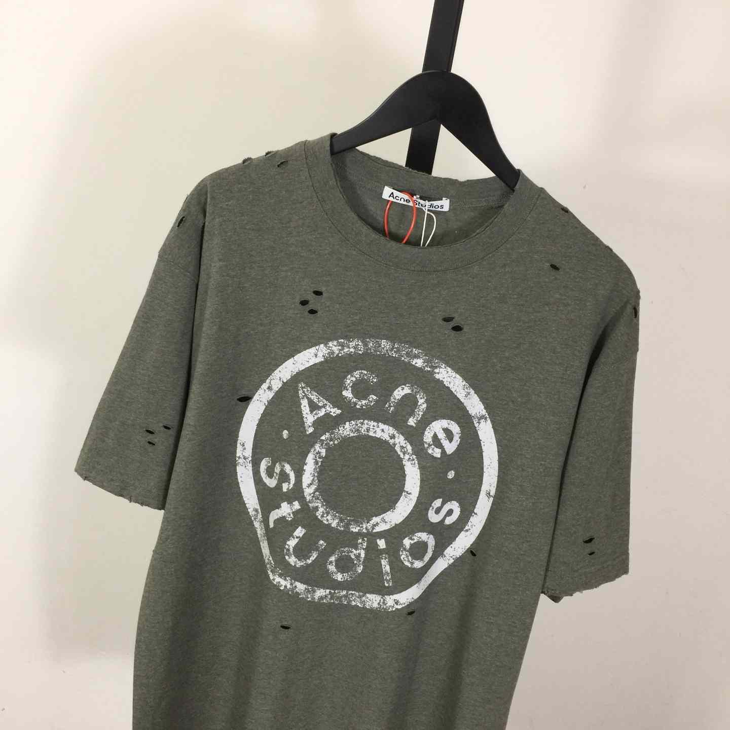 Acne Studios Relaxed Fit Logo T-shirt - DesignerGu
