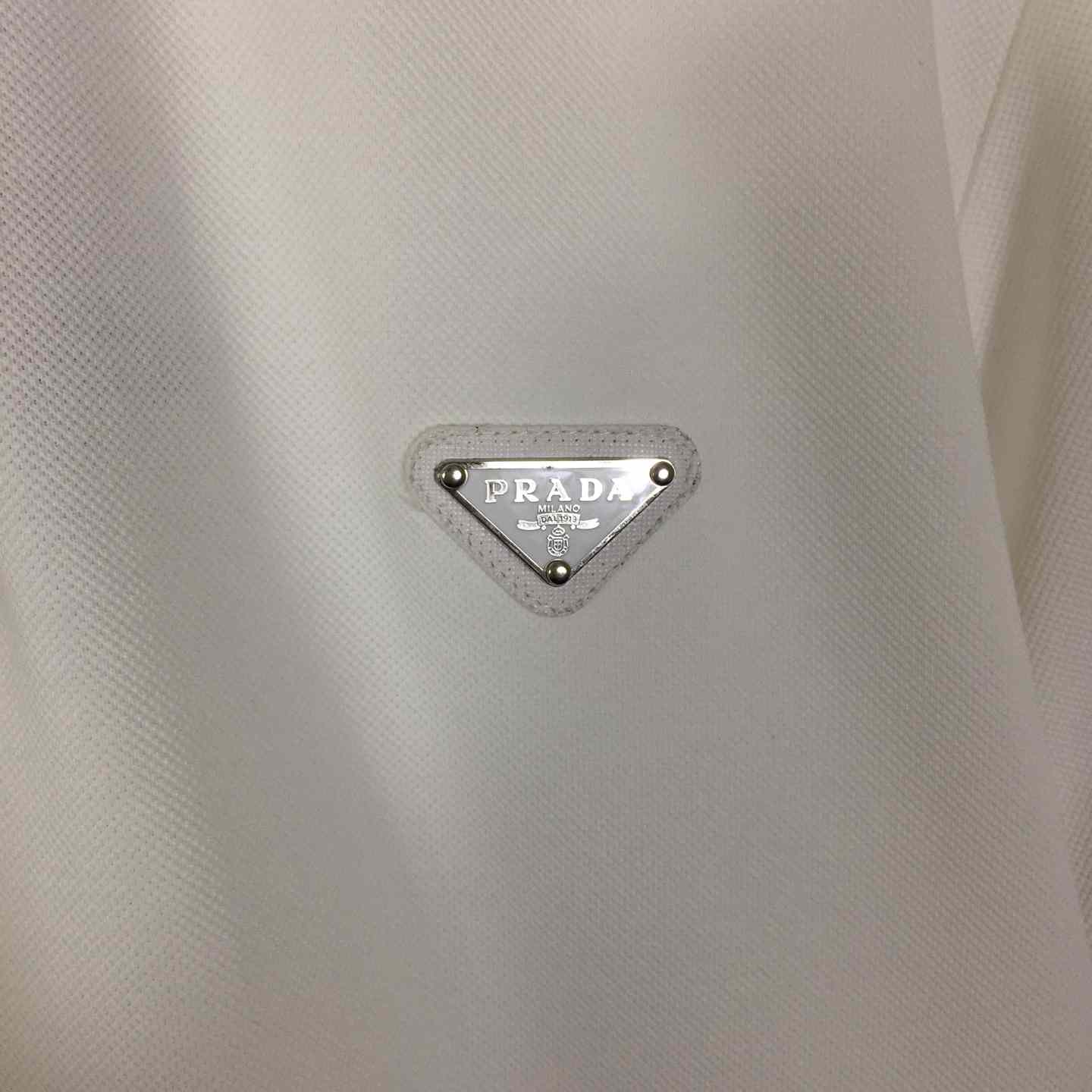 Prada Logo Cotton Polo Shirt - DesignerGu