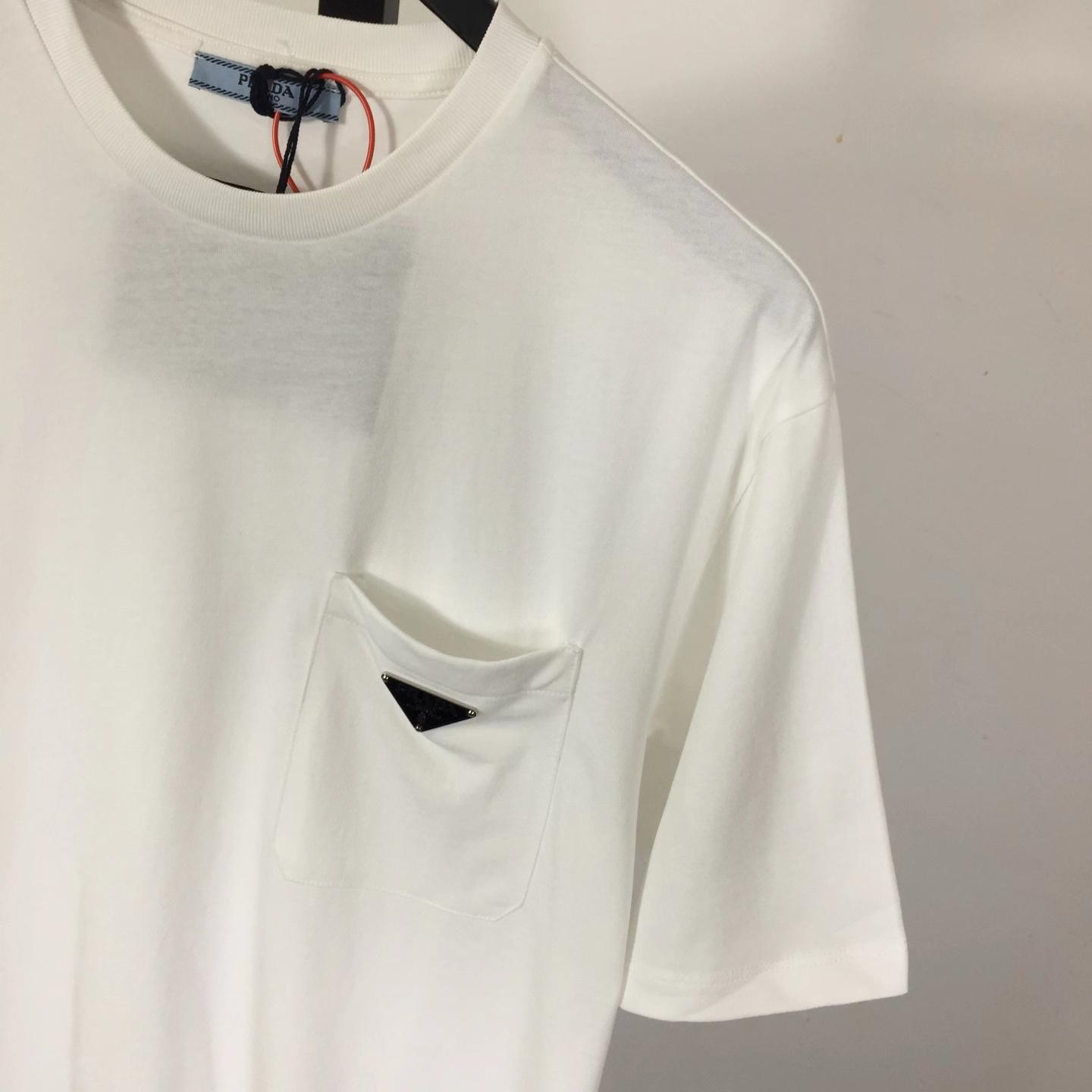 Prada Cotton T-Shirt - DesignerGu