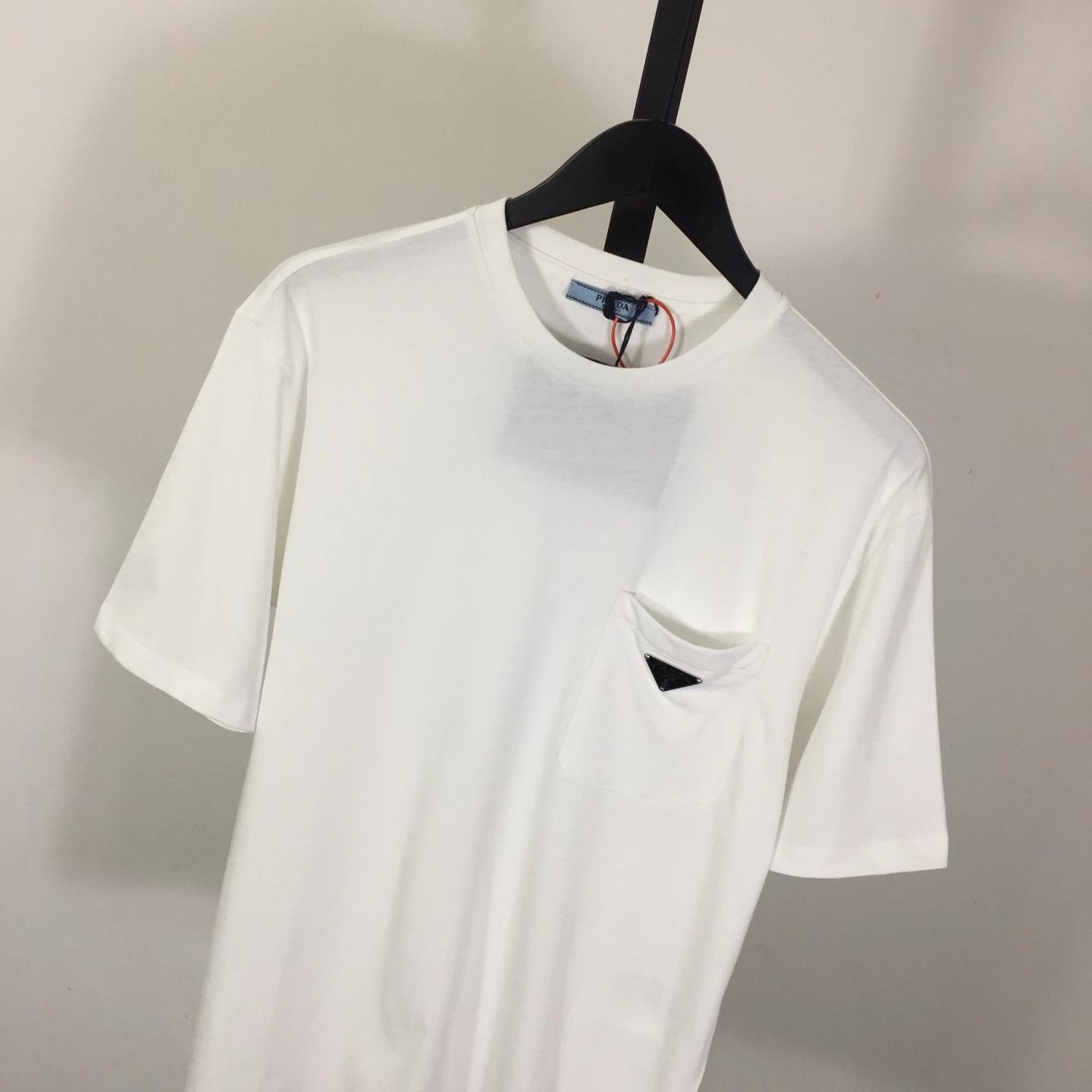 Prada Cotton T-Shirt - DesignerGu
