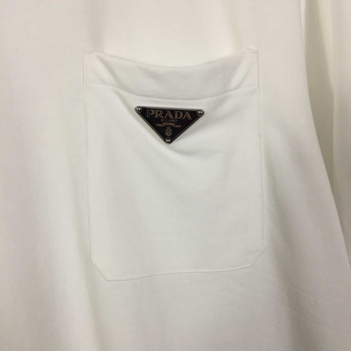 Prada Cotton T-Shirt - DesignerGu