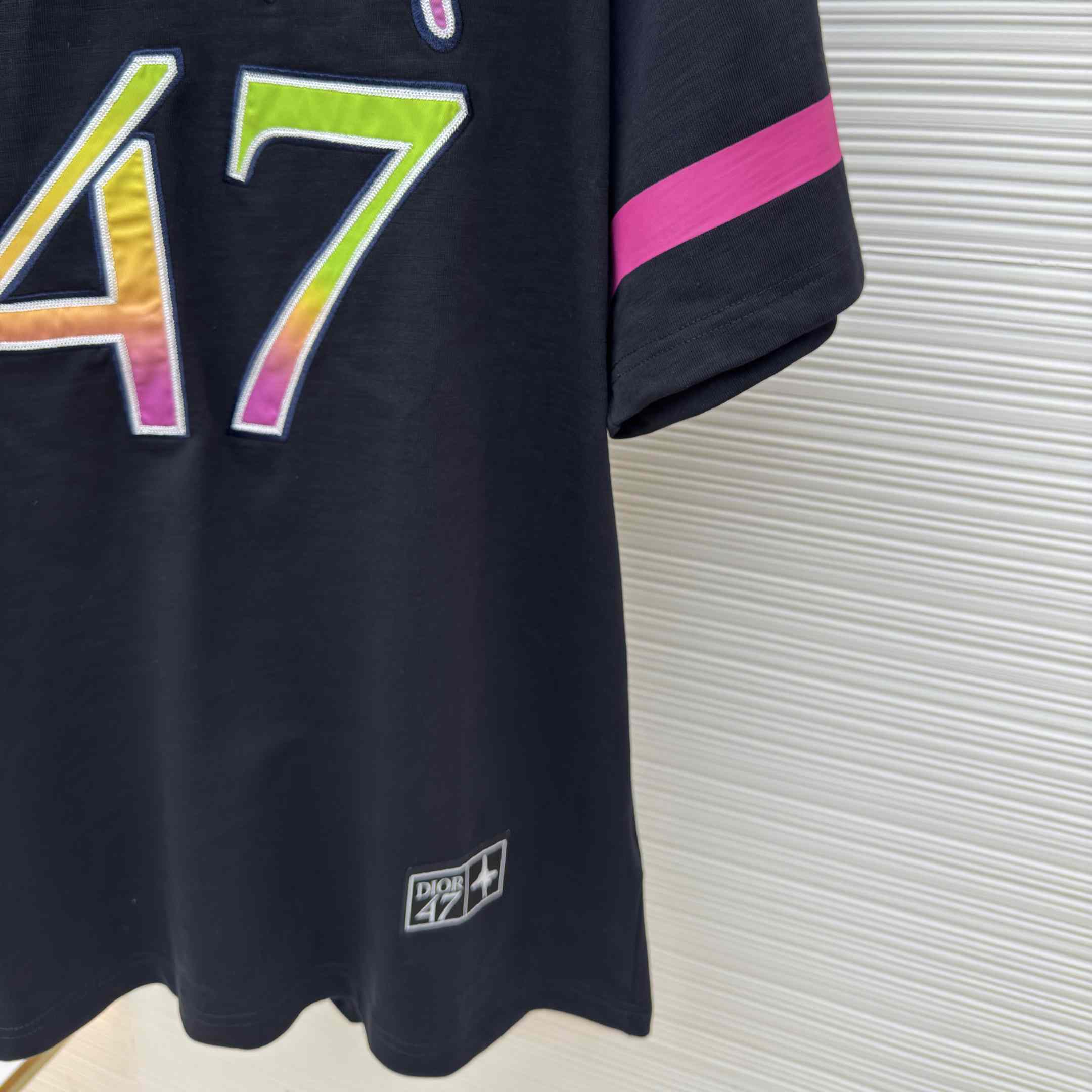 Dior And Lewis Hamilton T-Shirt, Relaxed Fit  - DesignerGu