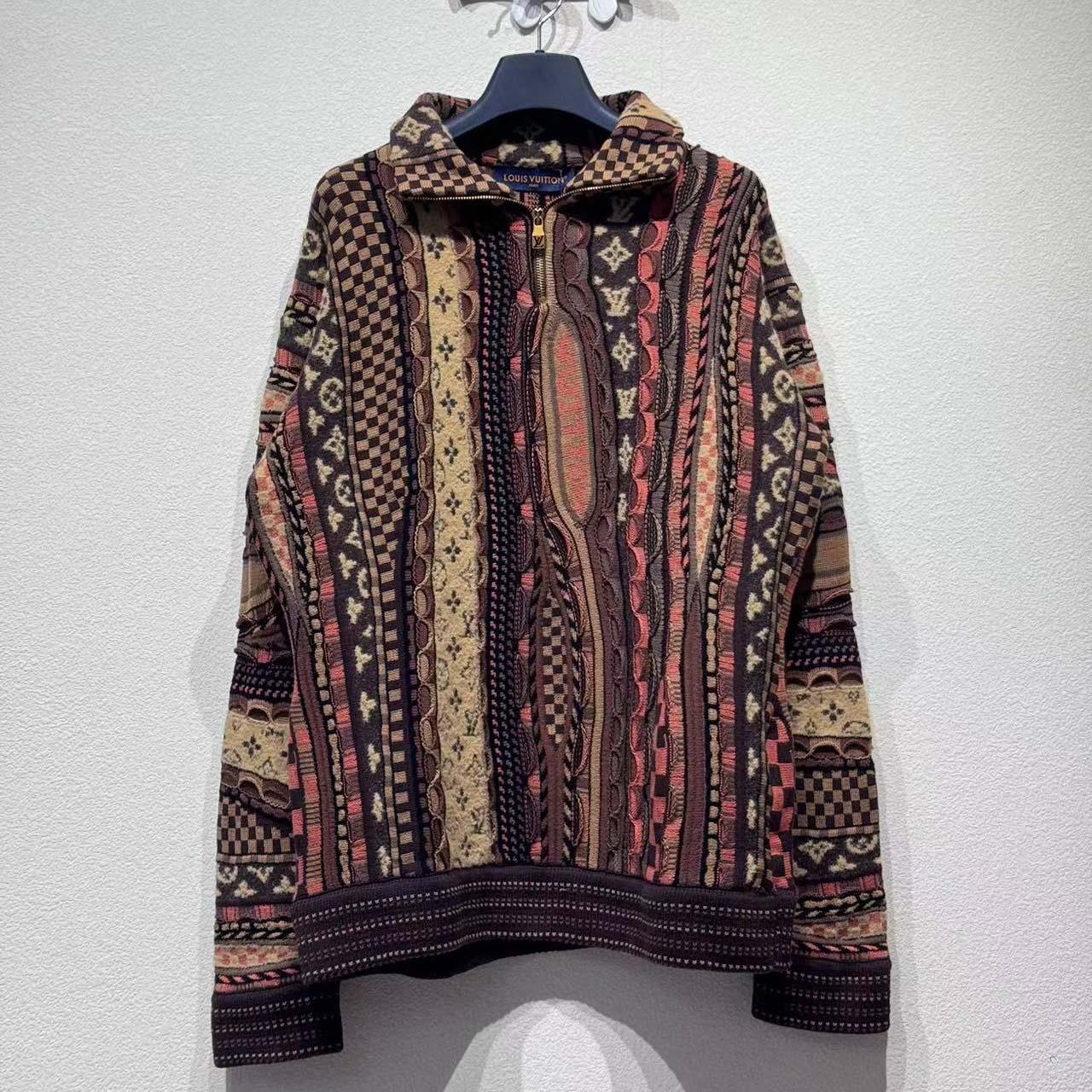 Louis Vuitton Half-Zip Pullover   1AIM84 - DesignerGu