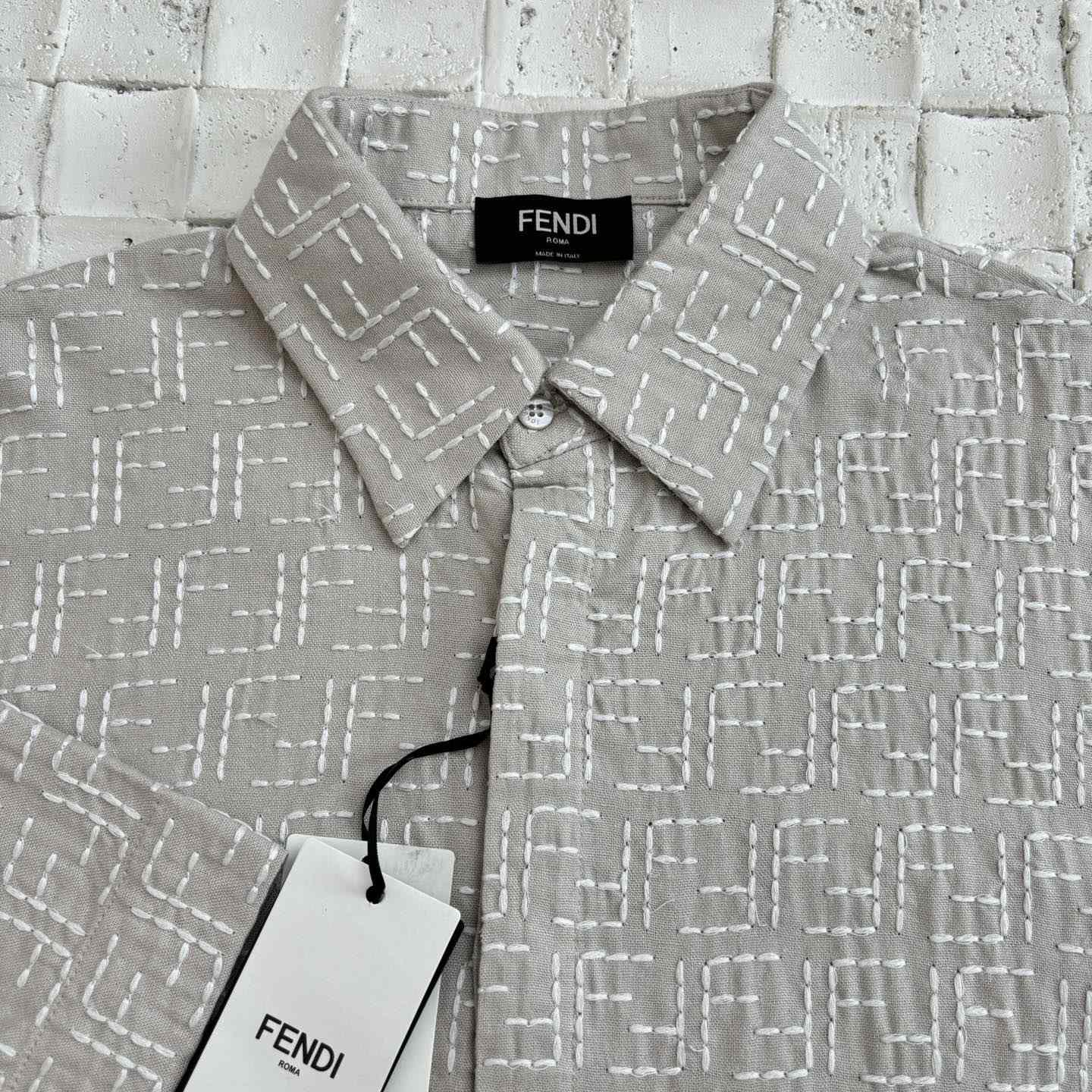 Fendi Silk Shirt  - DesignerGu