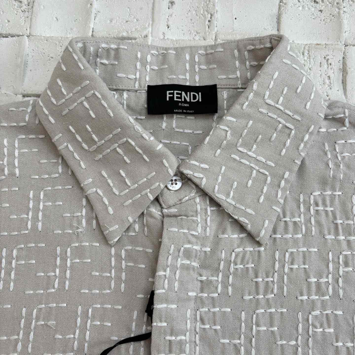 Fendi Silk Shirt  - DesignerGu
