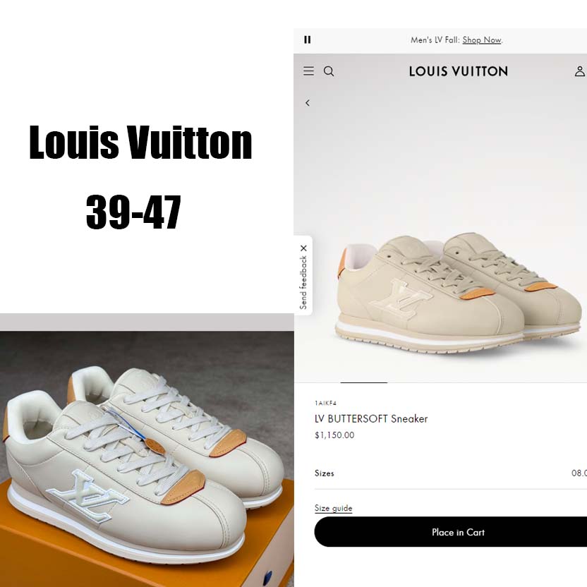 Louis Vuitton LV BUTTERSOFT Sneaker    1AIKF4 - DesignerGu