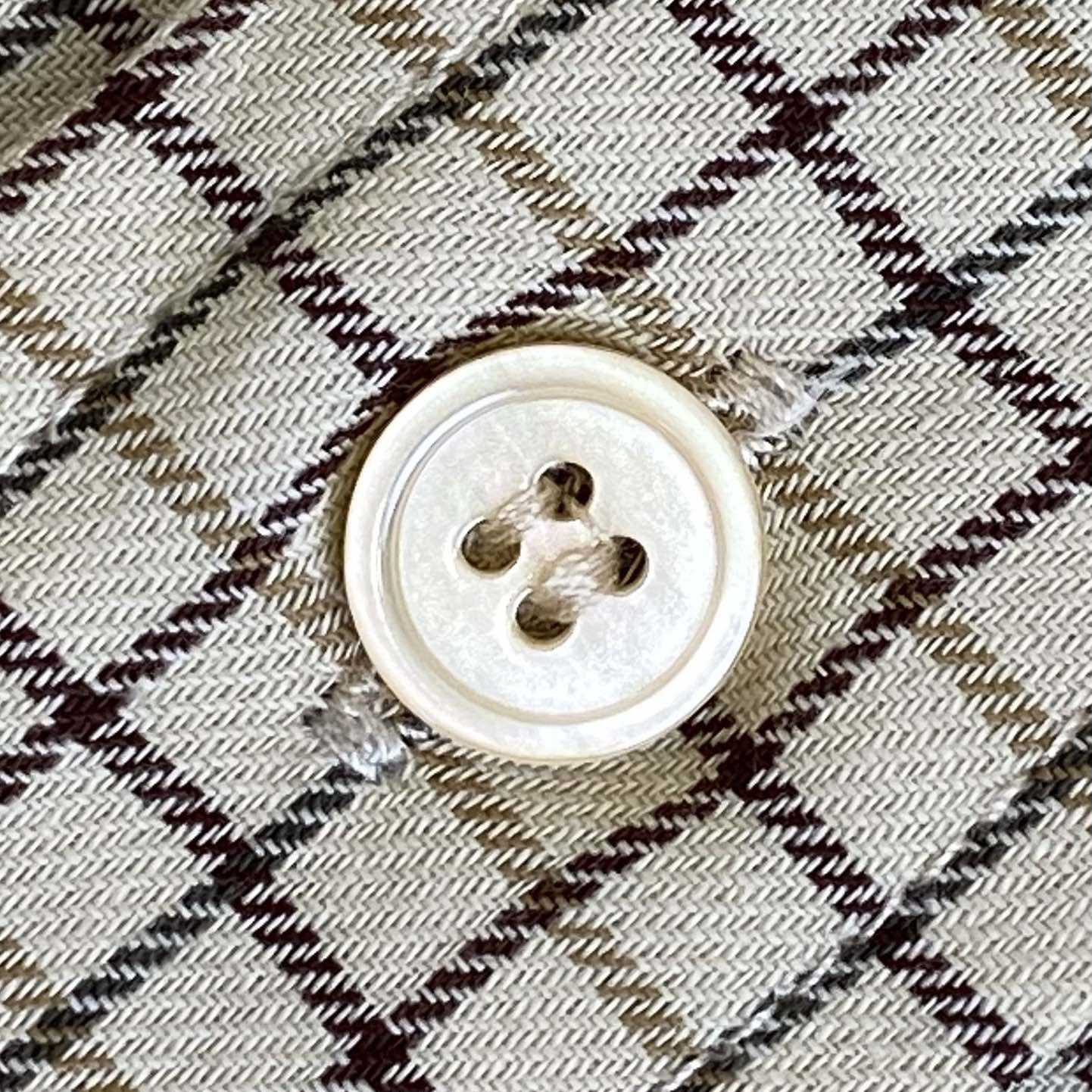Celine Loose Shirt In Checked Cotton - DesignerGu