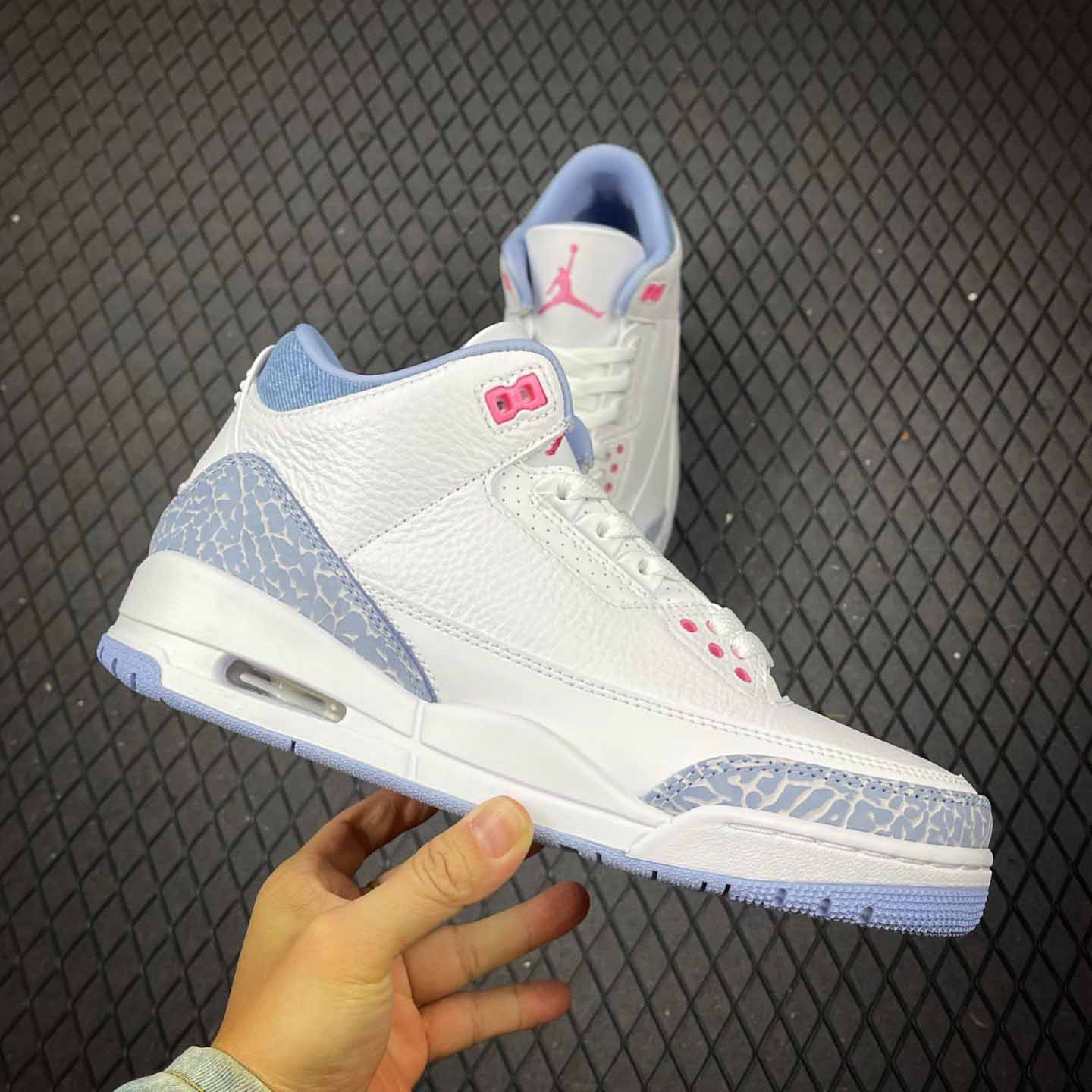 Air Jordan 3 Retro “White & Sport Blue” – HQ0784-101 - DesignerGu