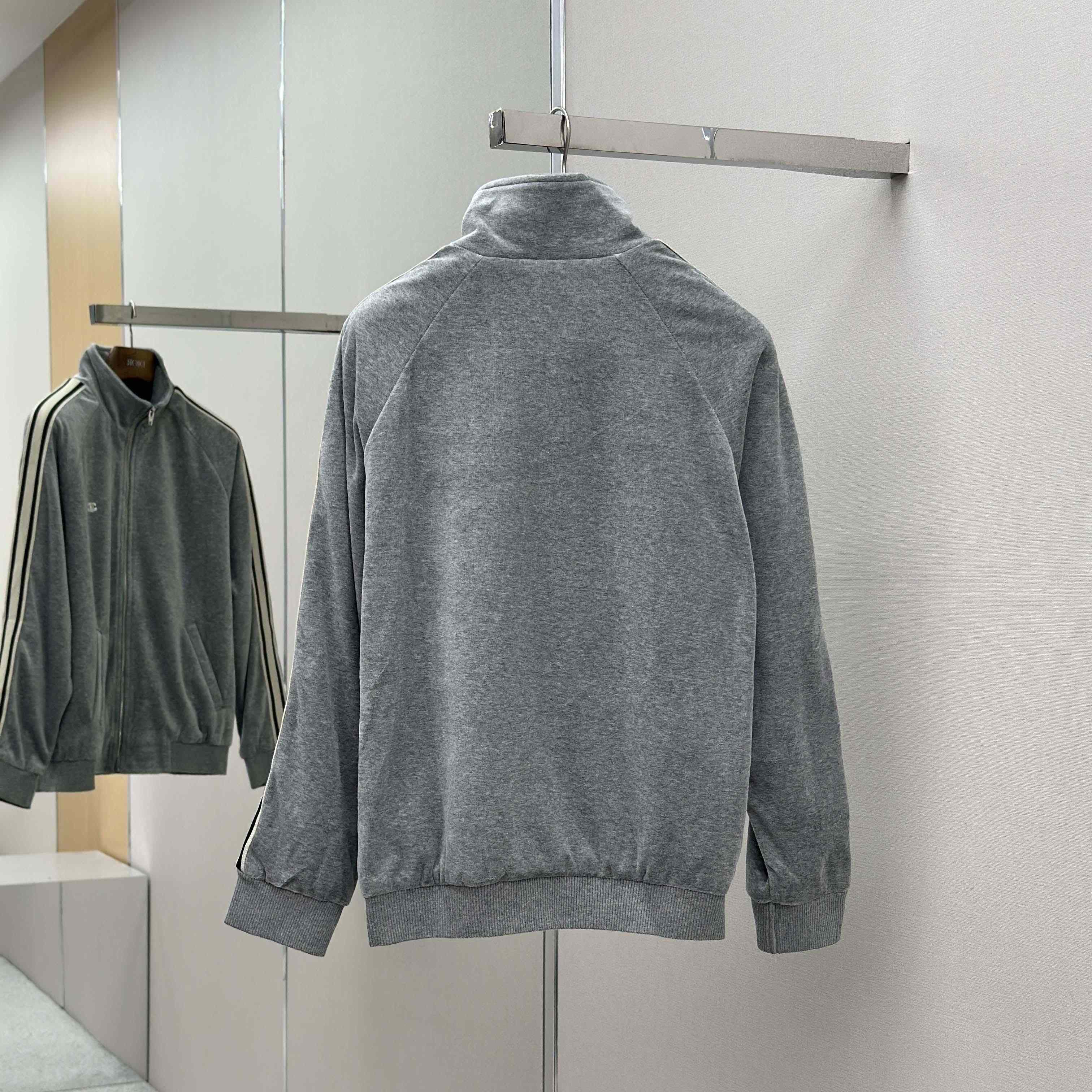 Celine Tracksuit Jacket In Velvet Cotton - DesignerGu