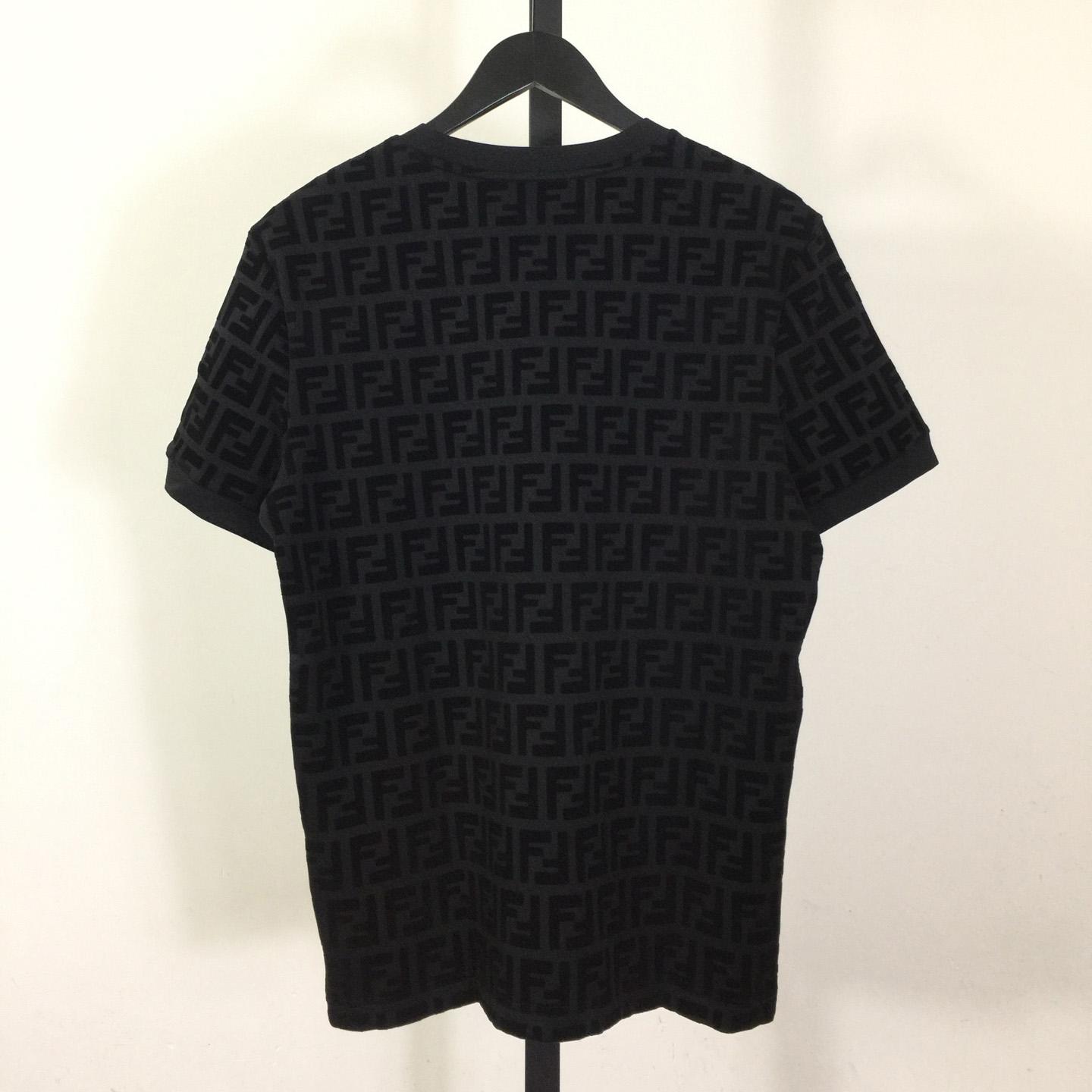 Fendi Cotton Jersey T-shirt  - DesignerGu