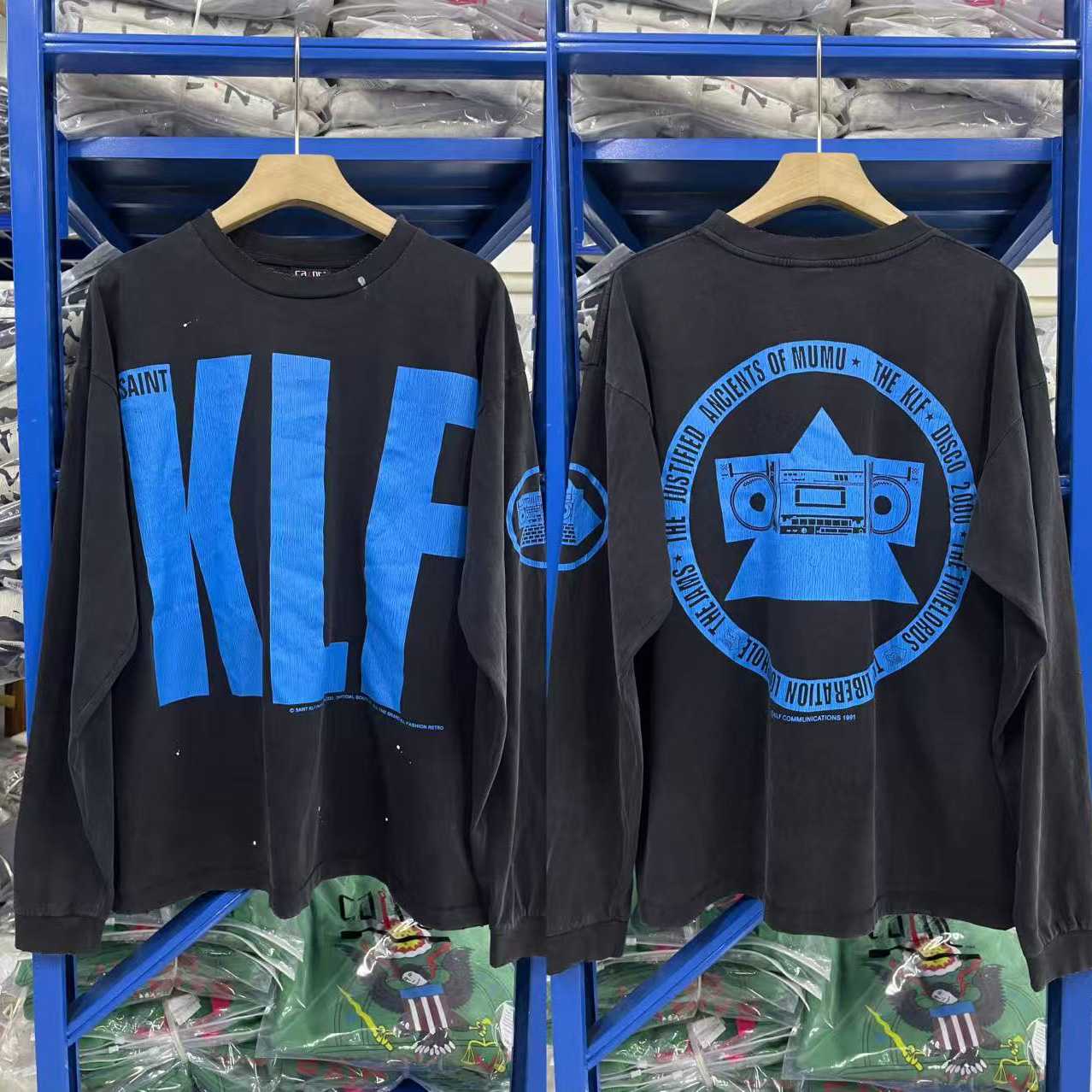 Saint Michael KLF Long-sleeve T-shirt - DesignerGu