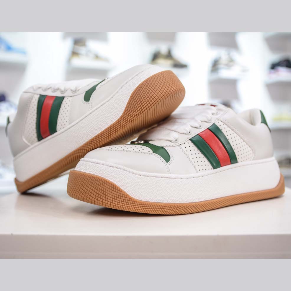 Gucci Screener White Web - DesignerGu