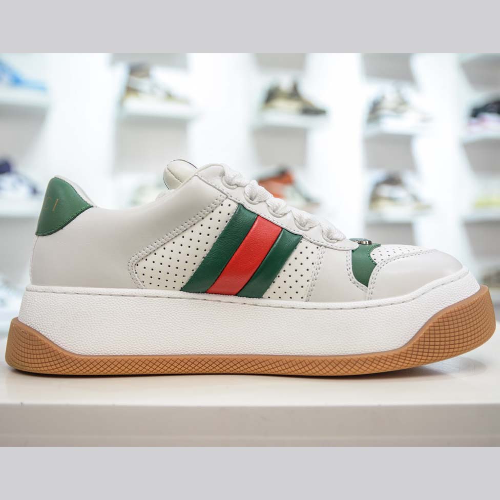 Gucci Screener White Web - DesignerGu
