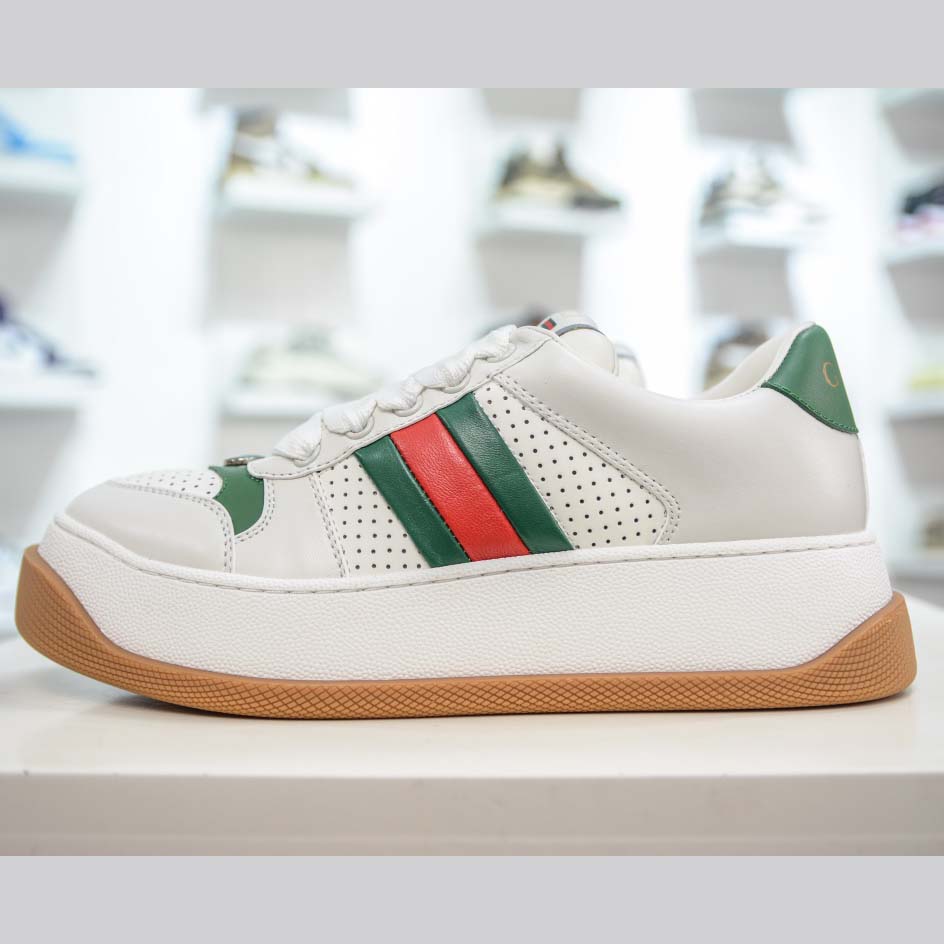 Gucci Screener White Web - DesignerGu