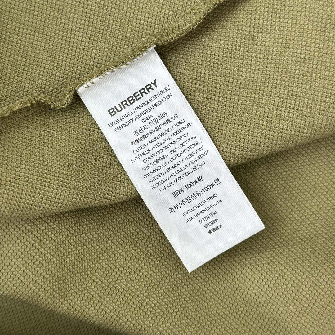 Burberry Long-sleeve Cotton Polo Shirt - DesignerGu