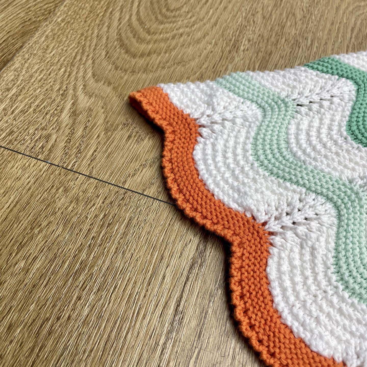 Casablanca Gradient Wave Crochet Shirt   D0107 - DesignerGu