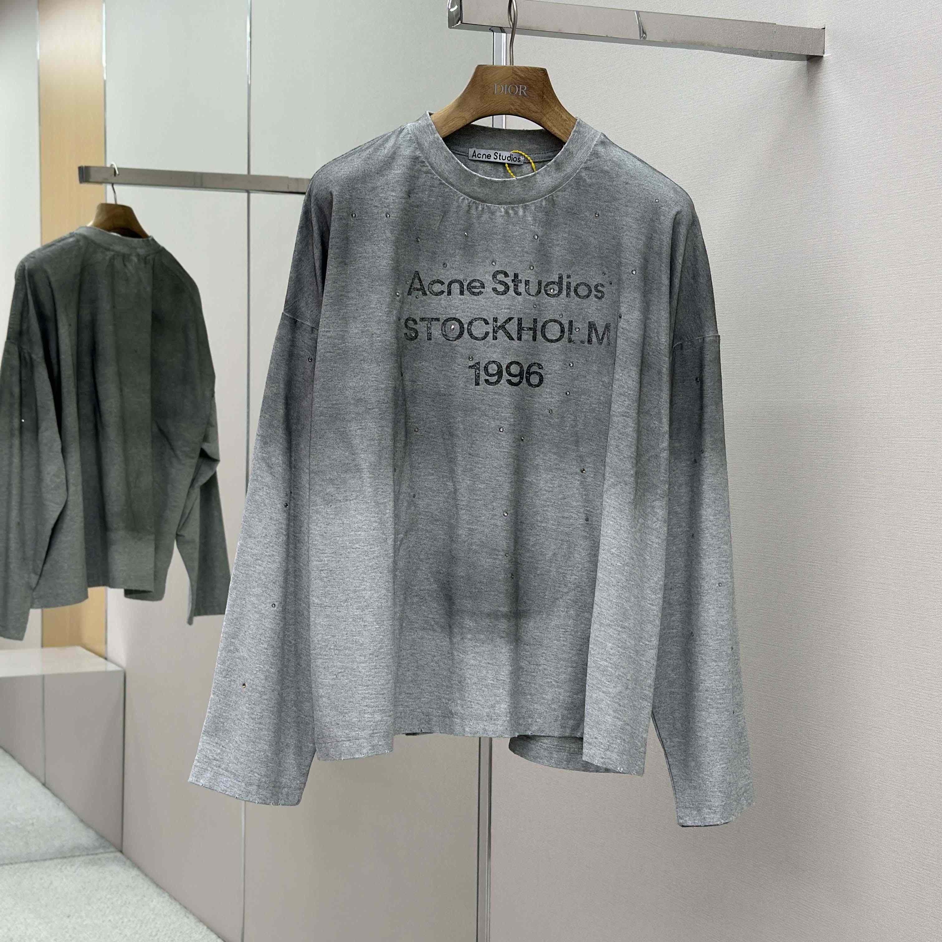 Acne Studios Logo T-shirt - Relaxed Fit - DesignerGu