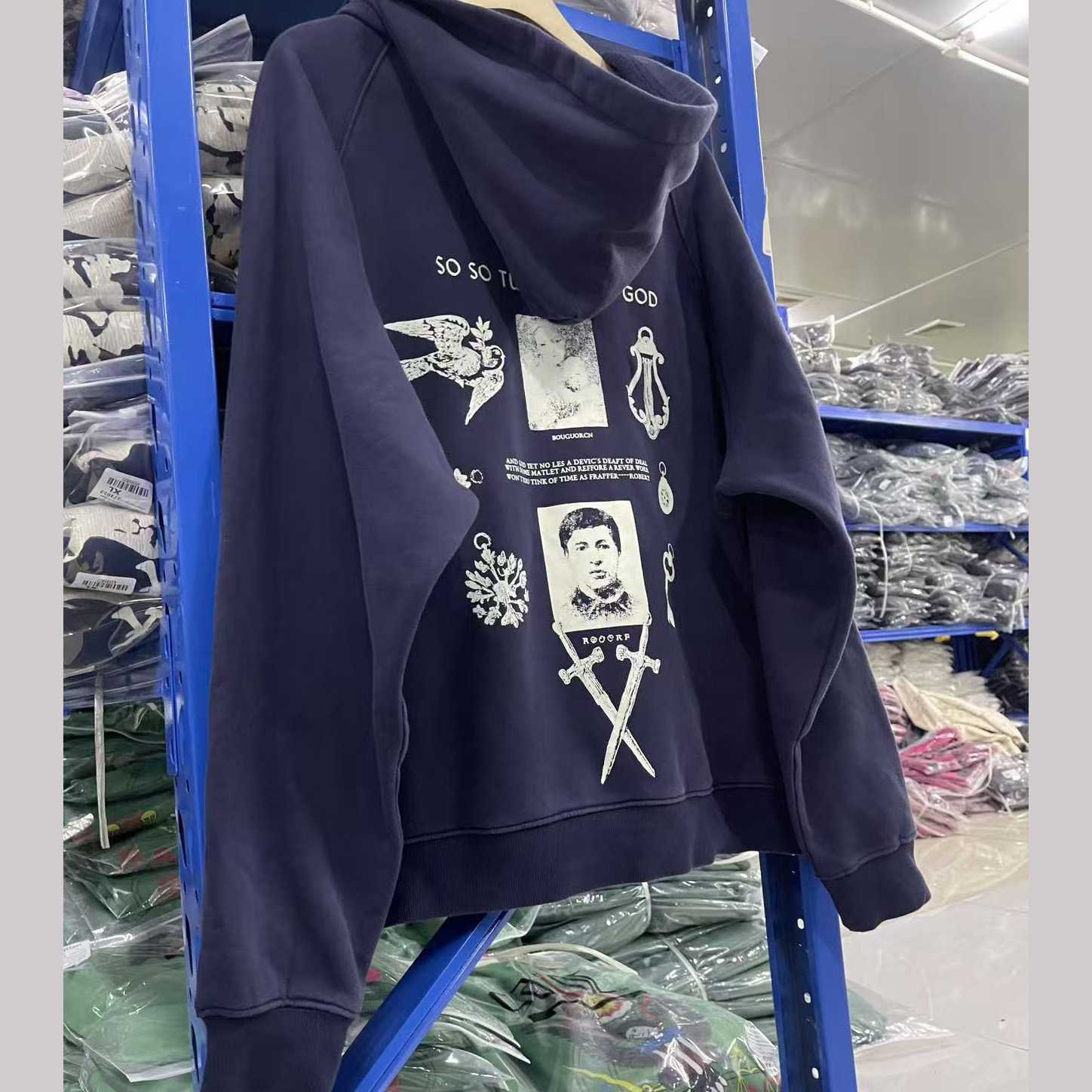 Enfants Riches Déprimés 25SS '' Unto Her A On Was Born'' Hoodie - DesignerGu