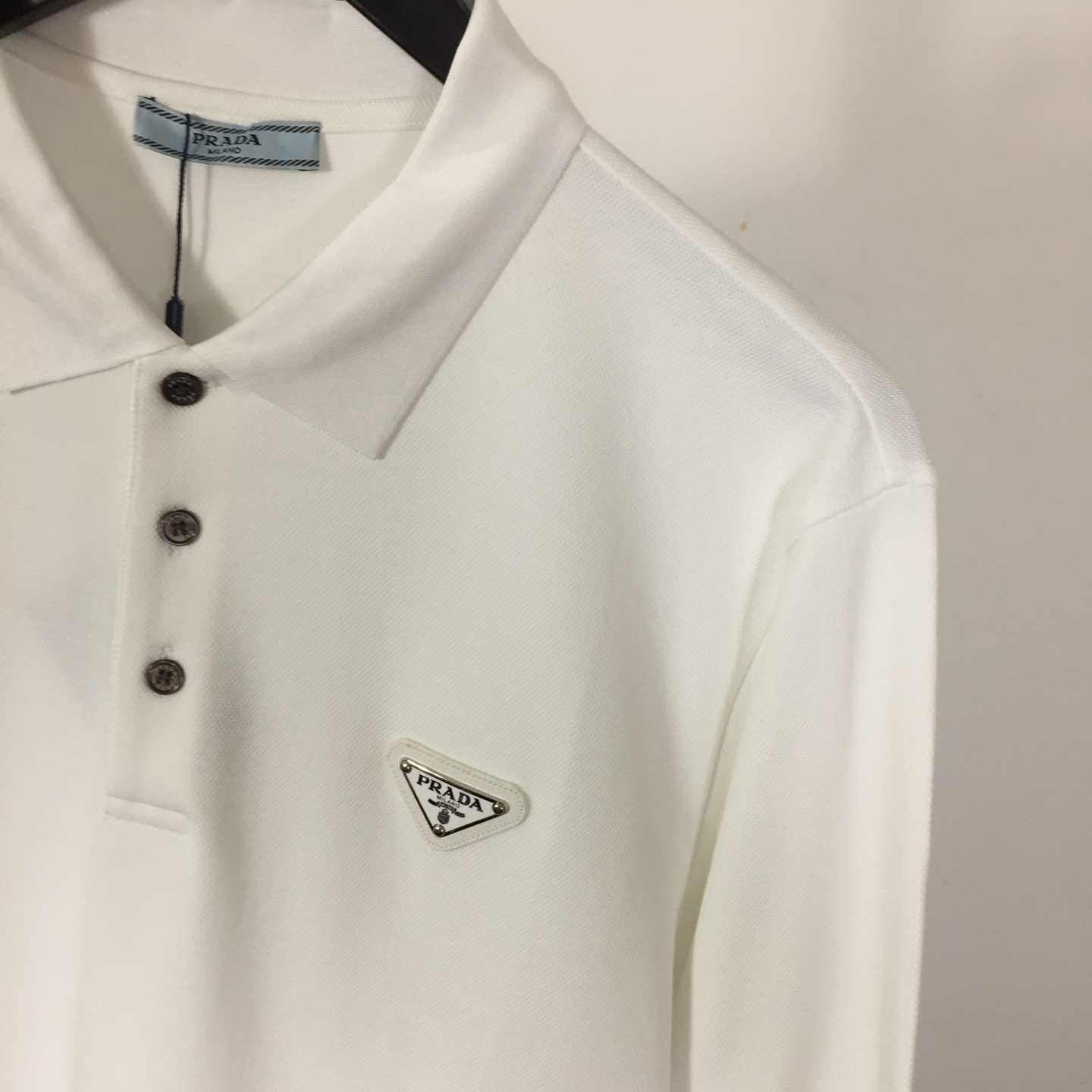 Prada Cotton Polo Shirt - DesignerGu