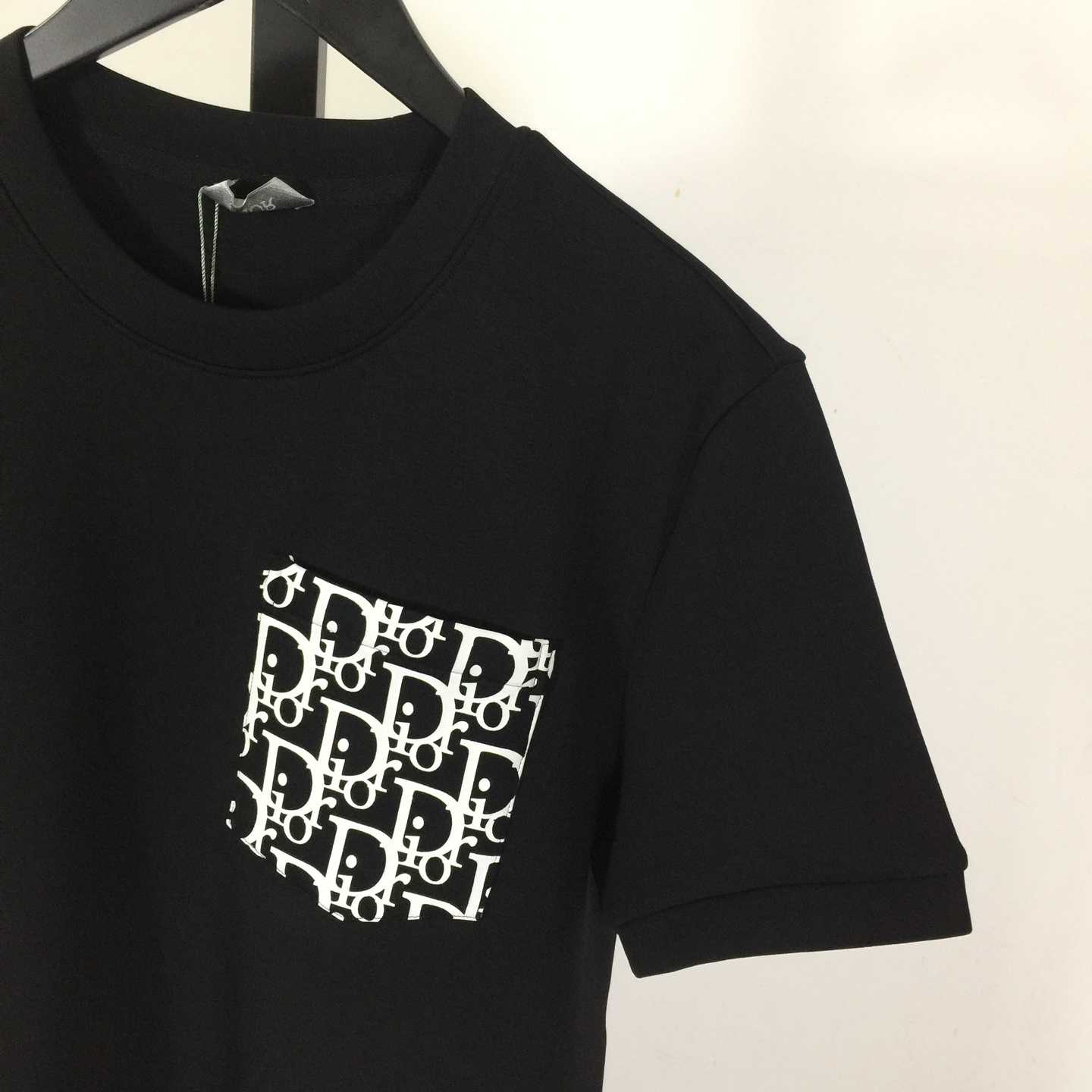 Dior Oblique Cotton T-Shirt  - DesignerGu