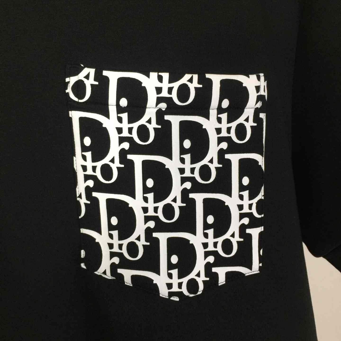 Dior Oblique Cotton T-Shirt  - DesignerGu