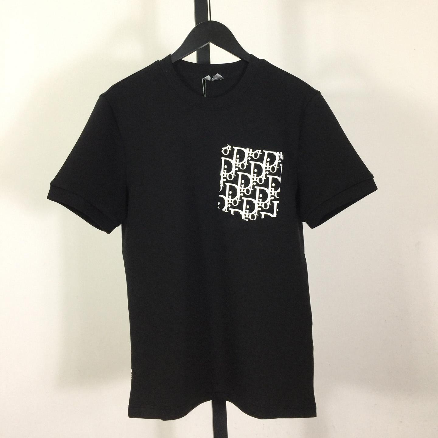 Dior Oblique Cotton T-Shirt  - DesignerGu