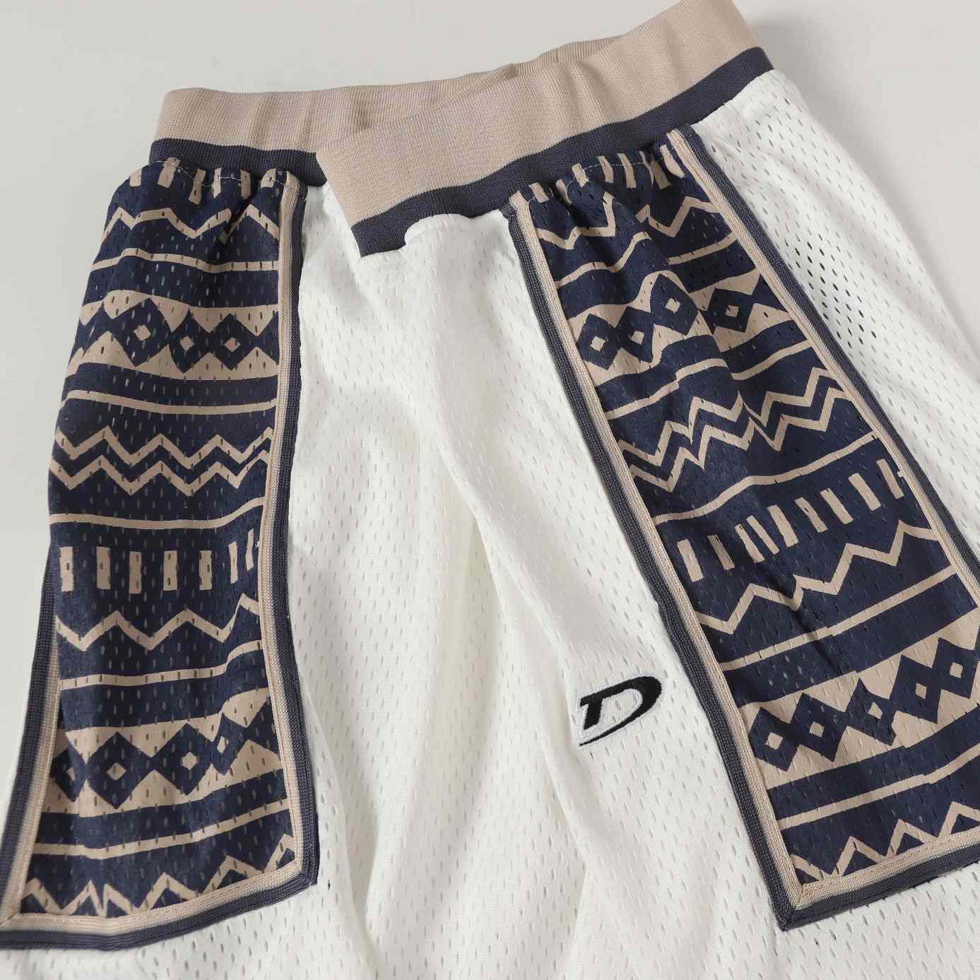 Denim Tears Game Shorts 'White' - DesignerGu