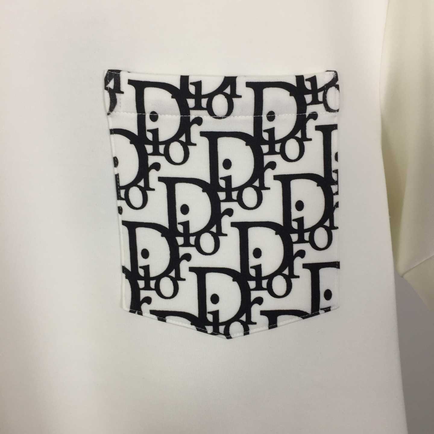 Dior Oblique Cotton T-Shirt  - DesignerGu