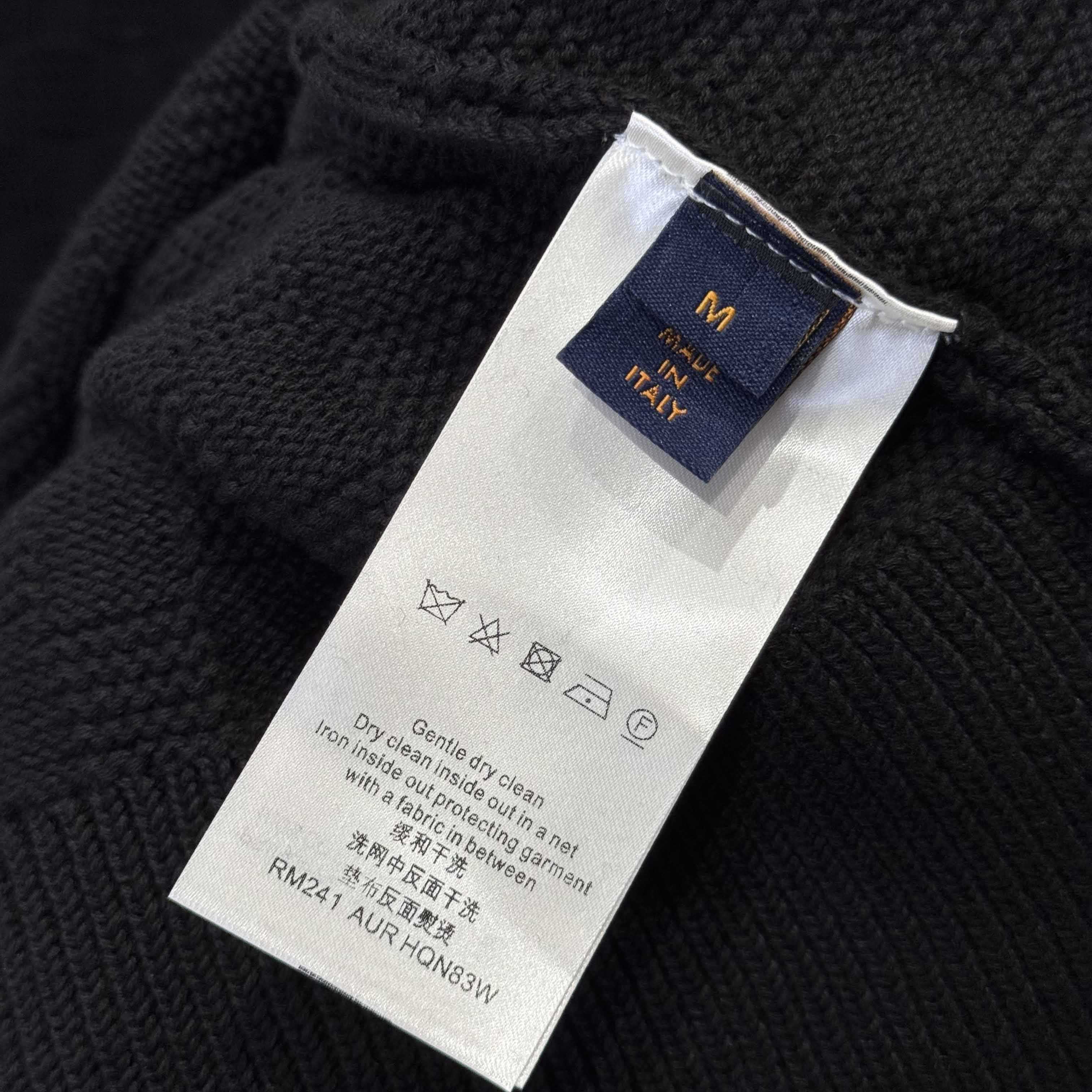 Louis Vuitton Cashmere-Wool Blend Half-Zip Pullover   1AIHNC - DesignerGu