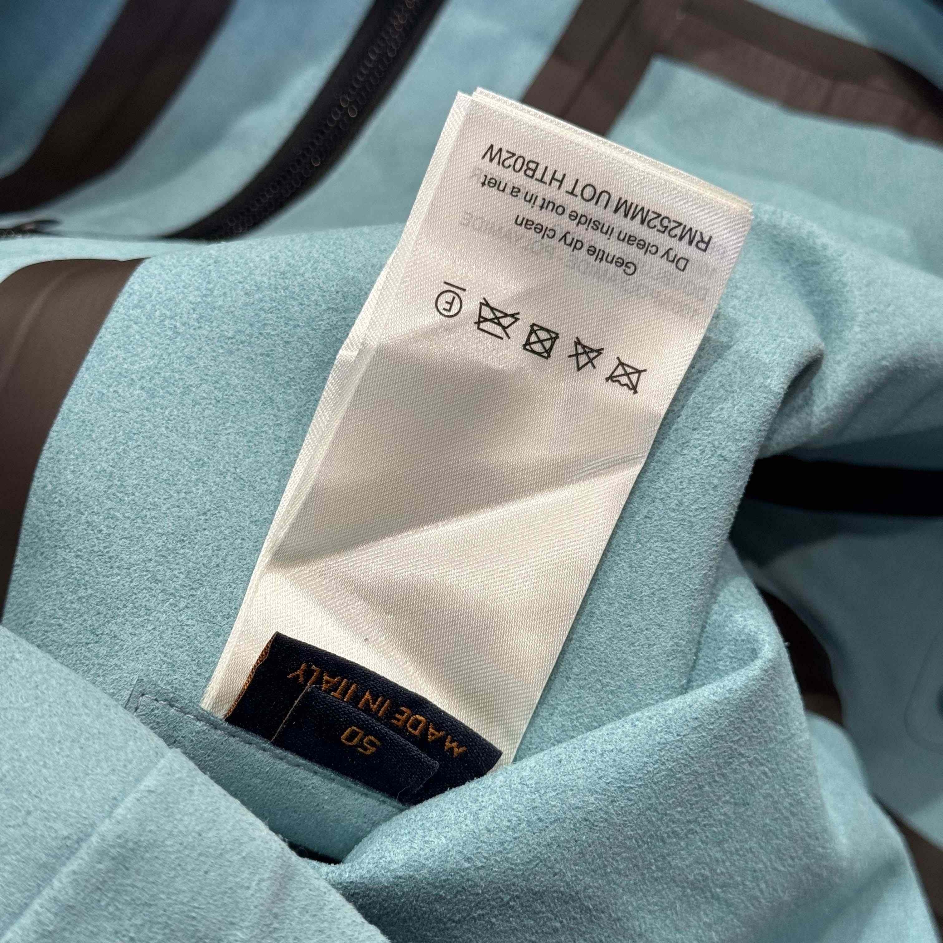 Louis Vuitton Technical Velvet Rain Jacket   1AHUZF - DesignerGu