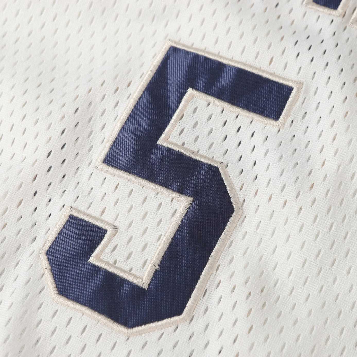 Denim Tears Game Jersey 'White' - DesignerGu