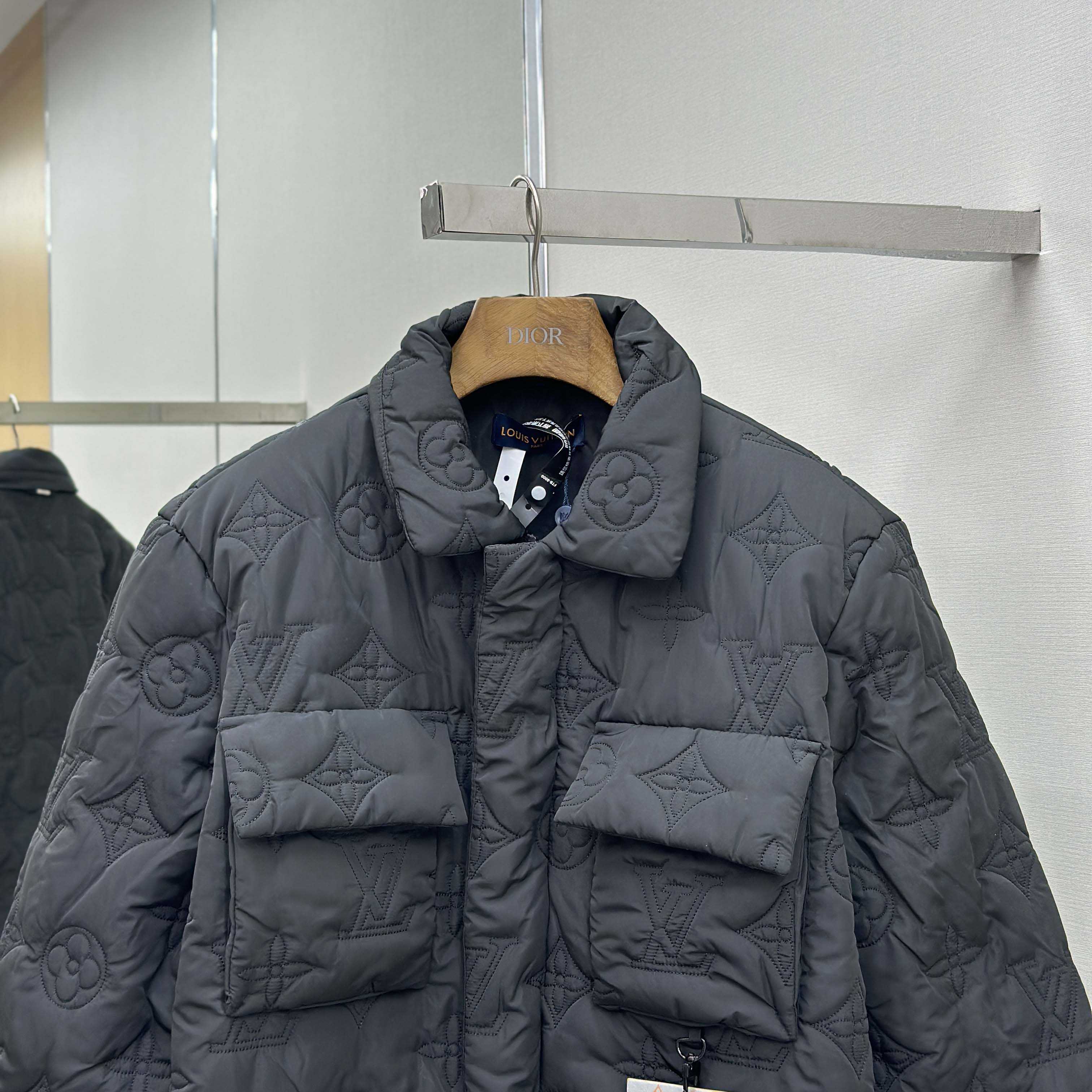 Louis Vuitton Monogram Light Padded Blouson - DesignerGu
