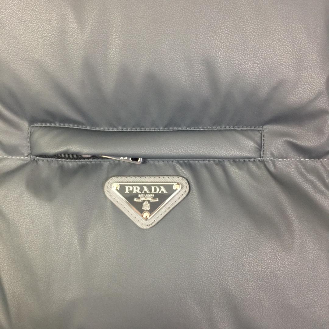 Prada Padded Re-Nylon Vest - DesignerGu