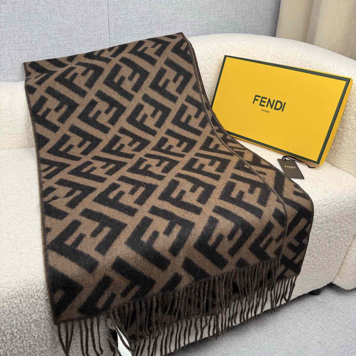 Fendi FF Scarf - DesignerGu