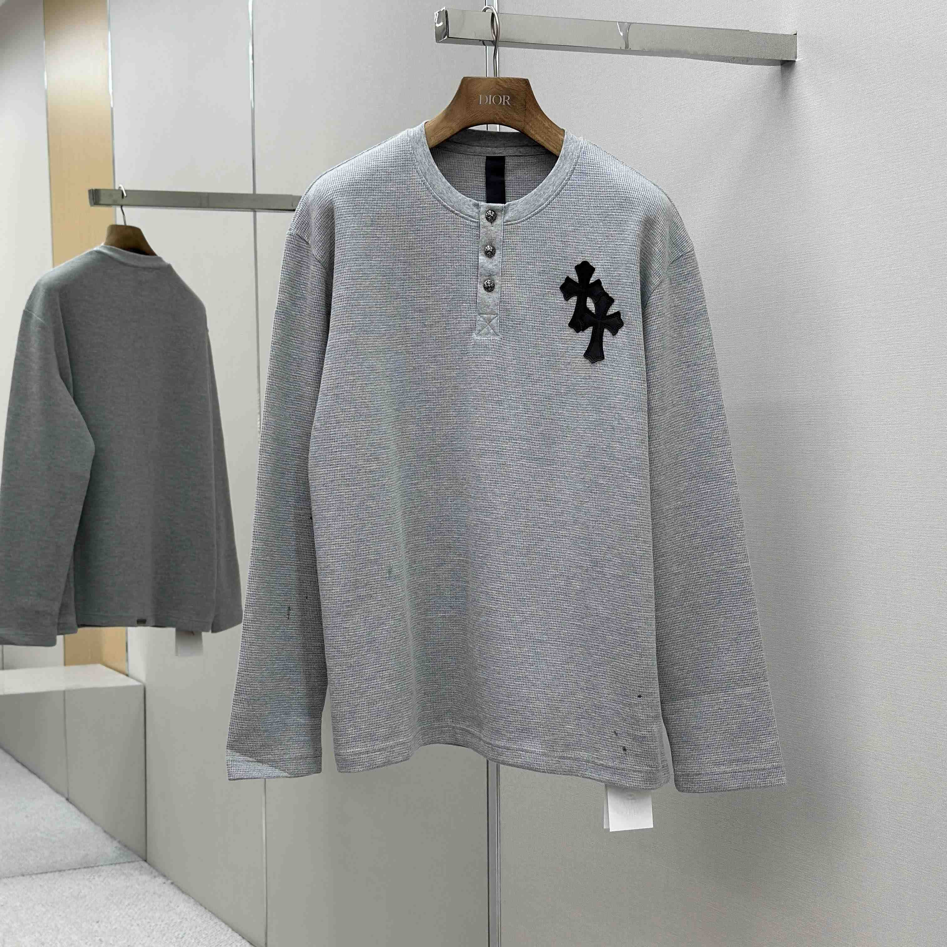 Chrome Hearts Long Sleeve Button - DesignerGu