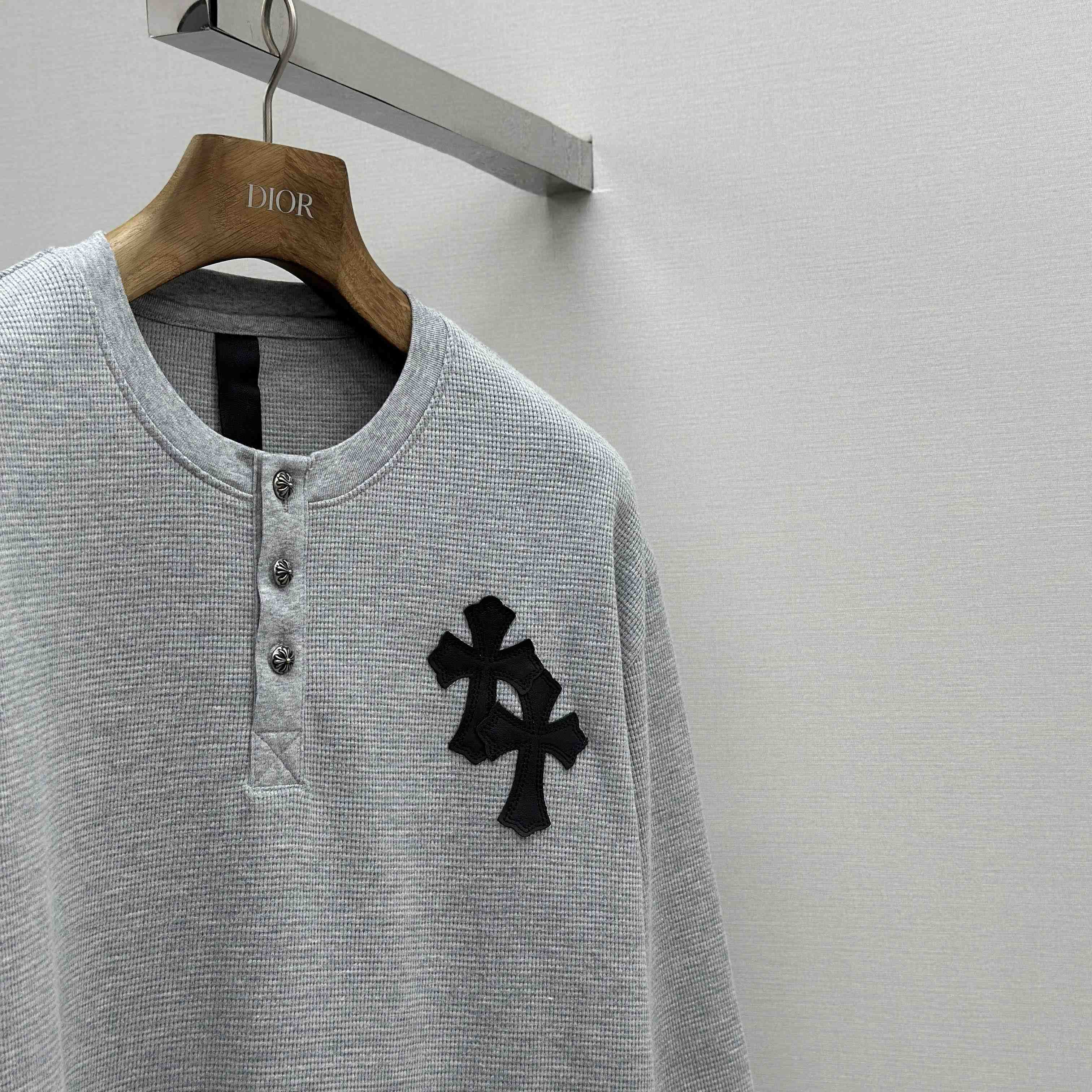 Chrome Hearts Long Sleeve Button - DesignerGu