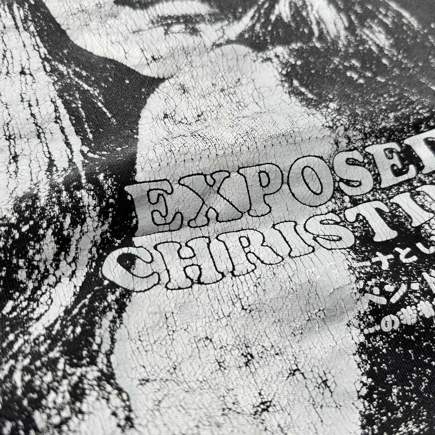 Enfants Riches Déprimés Exposed Christina Hoodie 'Sun Faded Black' - DesignerGu