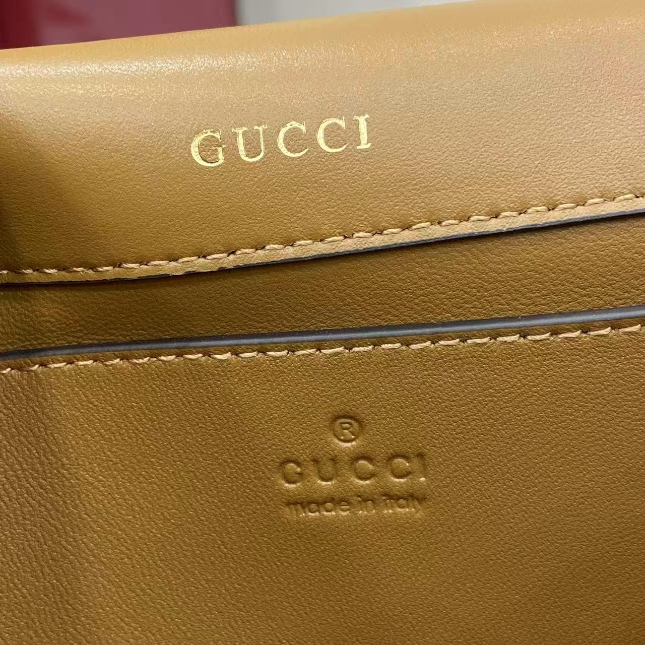 Gucci Horsebit 1955 Aura Small Shoulder Bag - DesignerGu