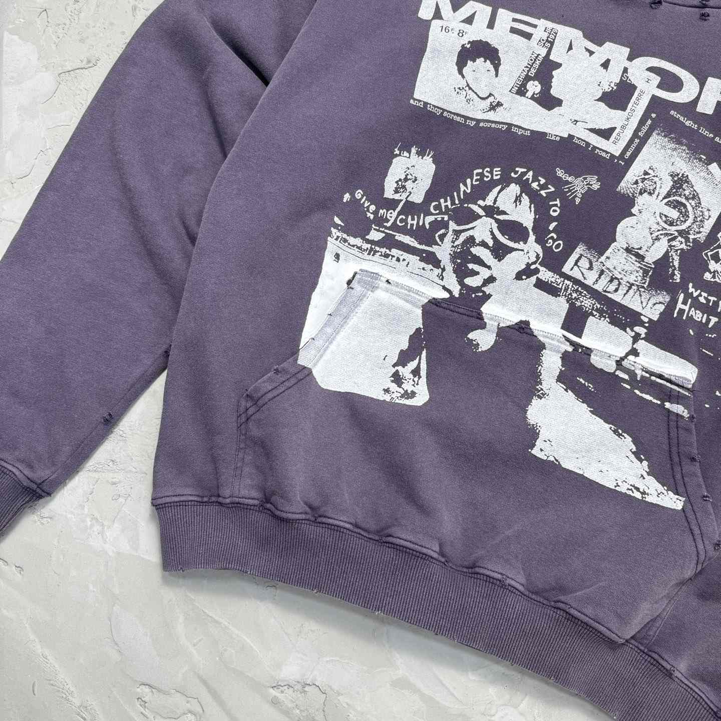 Enfants Riches Déprimés Memory Hoodie 'Nightshade'  - DesignerGu