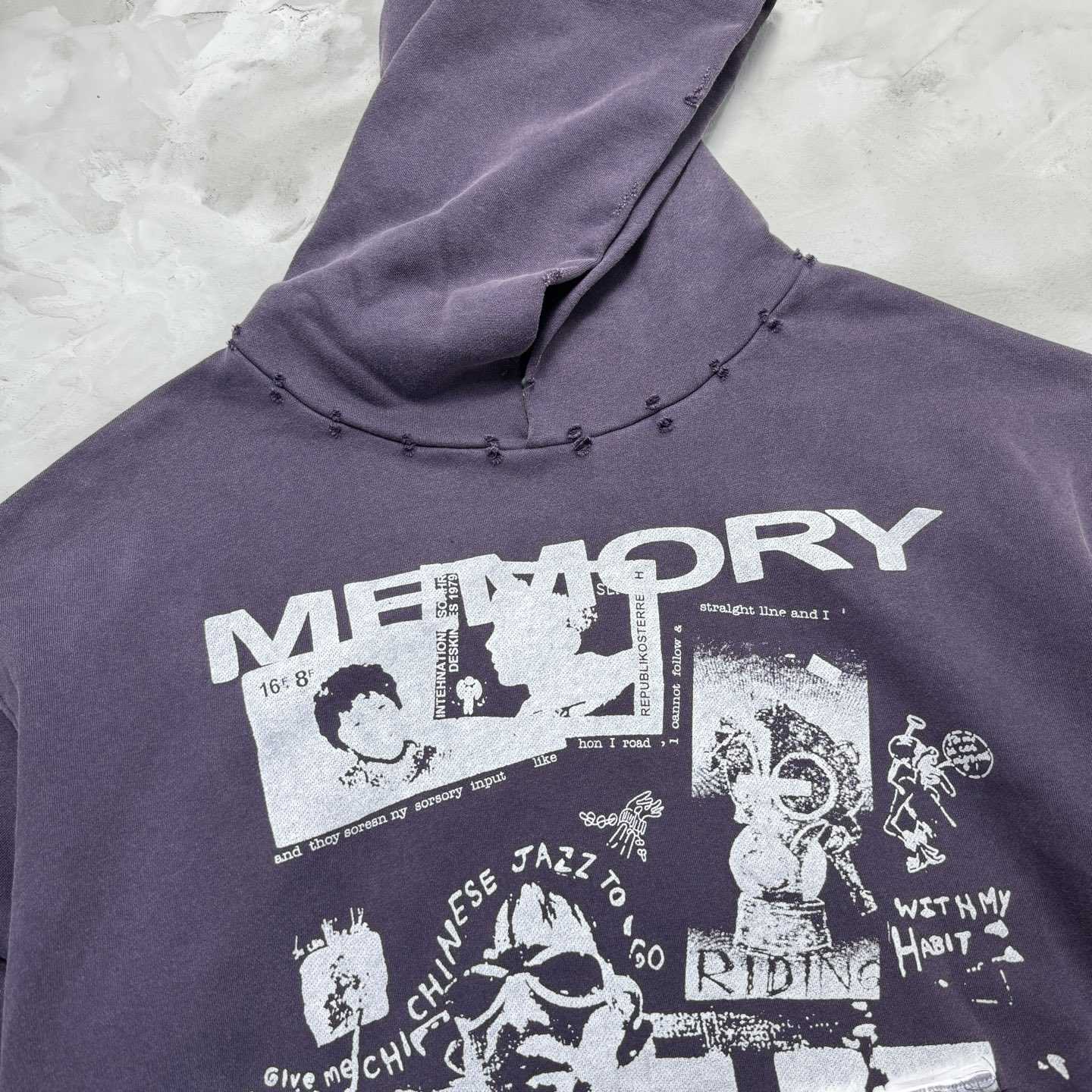 Enfants Riches Déprimés Memory Hoodie 'Nightshade'  - DesignerGu