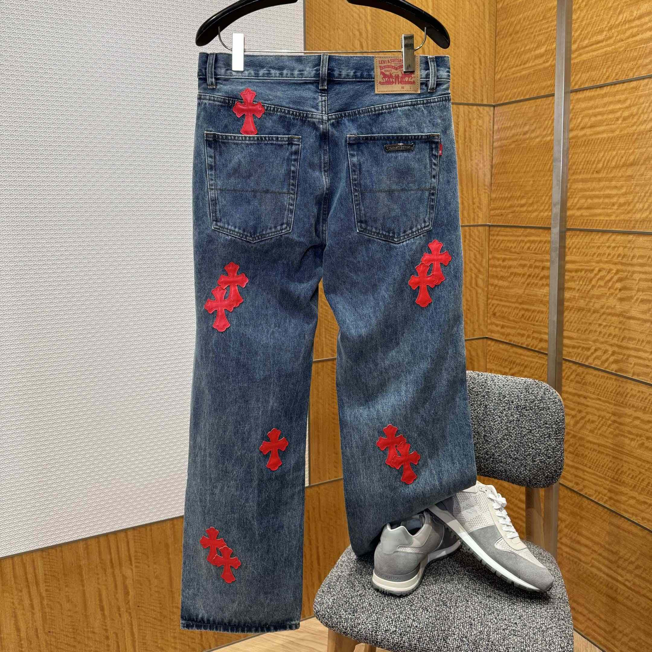 Chrome Hearts Jeans - DesignerGu