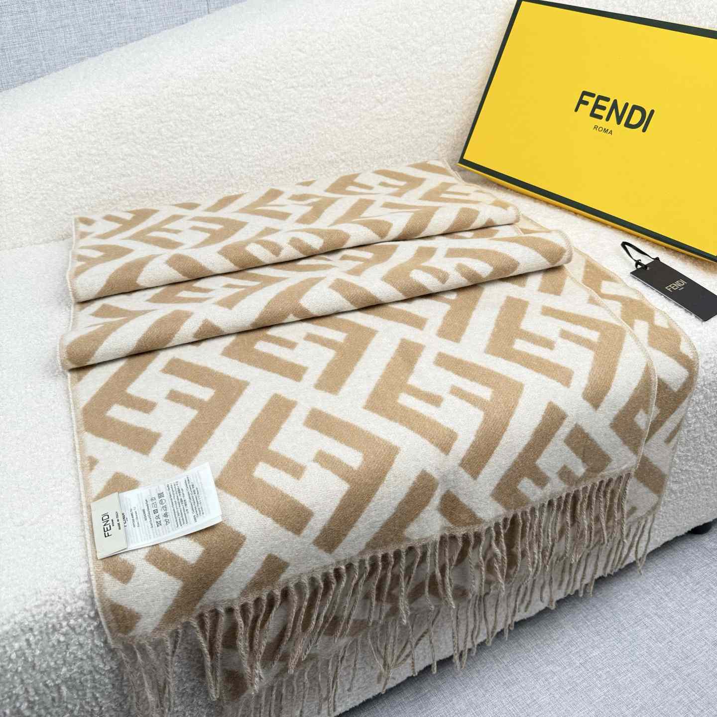 Fendi FF Scarf - DesignerGu
