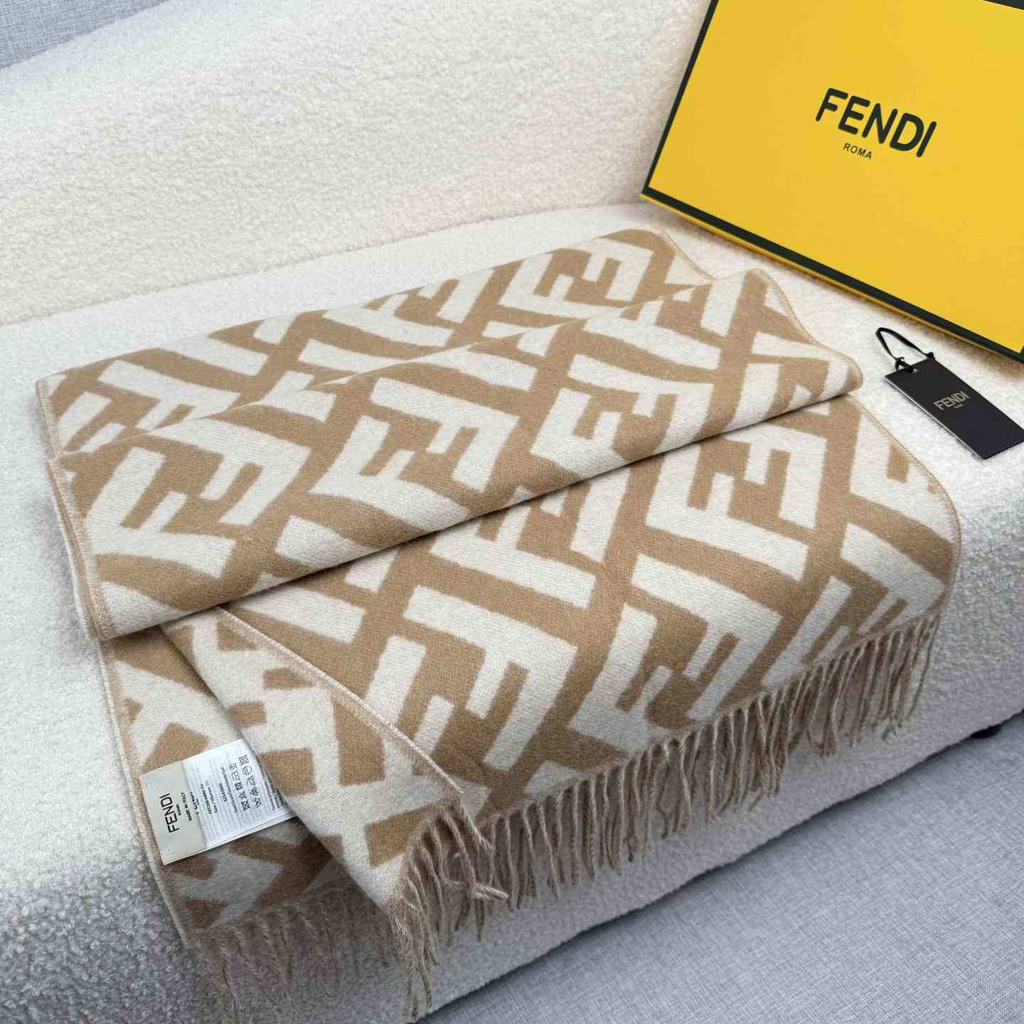 Fendi FF Scarf - DesignerGu